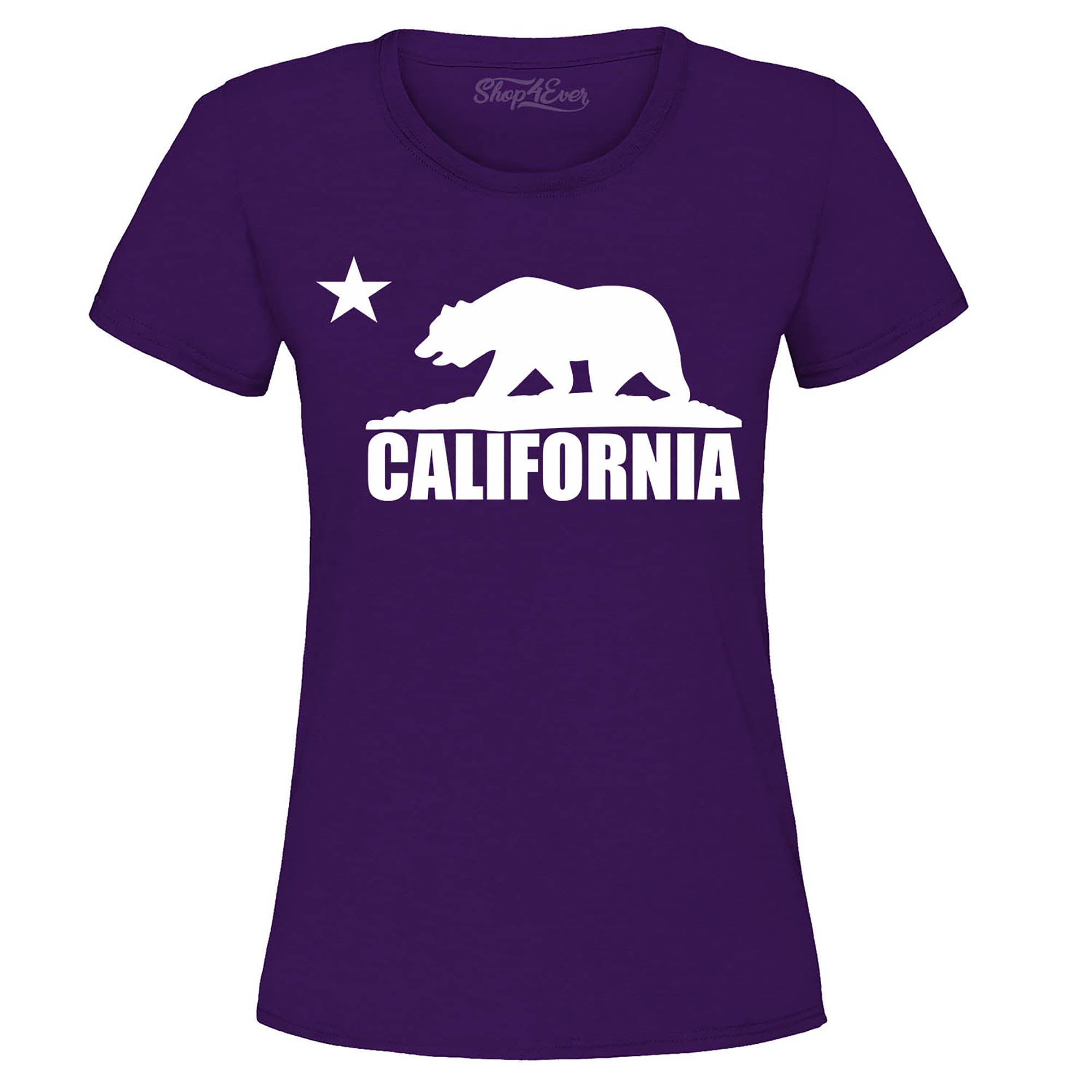 California Bear White Women's T-Shirt California Shirts