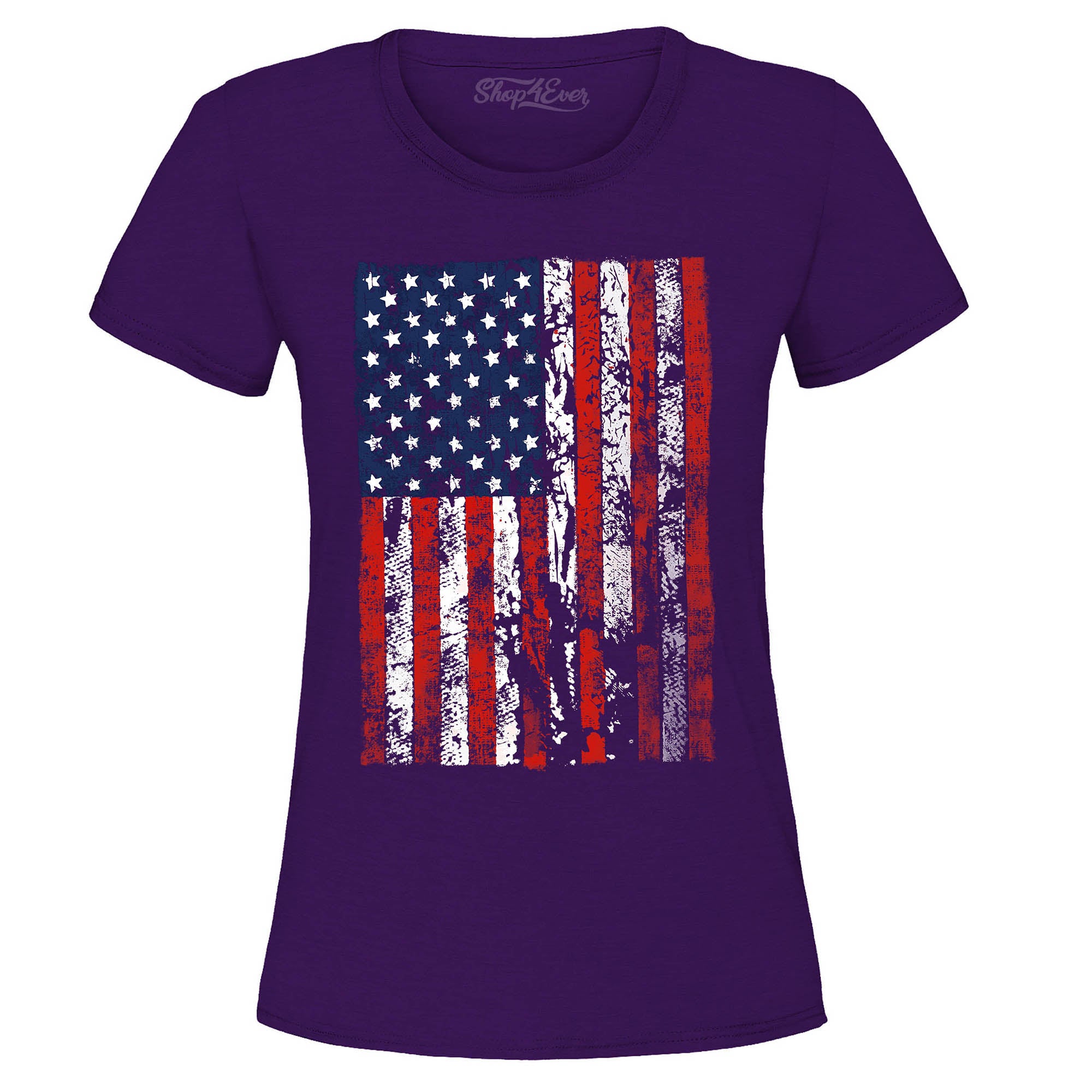United States of America Flag Women's T-Shirt USA Flag Shirts