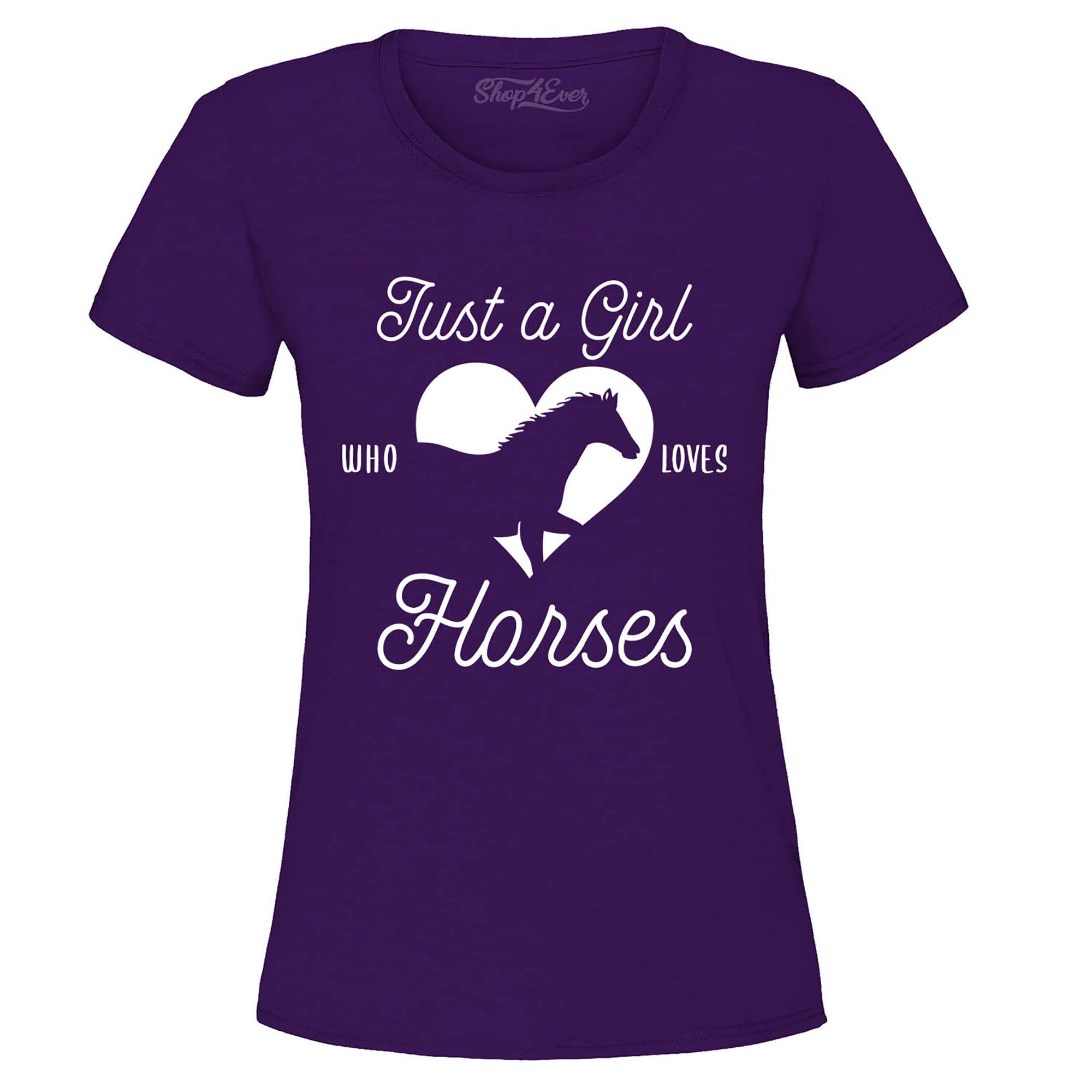 Just A Girl Who Loves Horses Women's T-Shirt