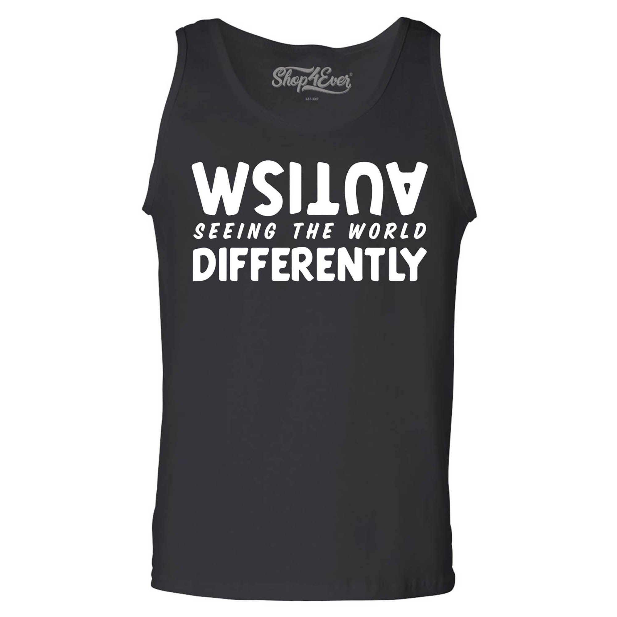 Autism Seeing The World Differently Men's Tank Top