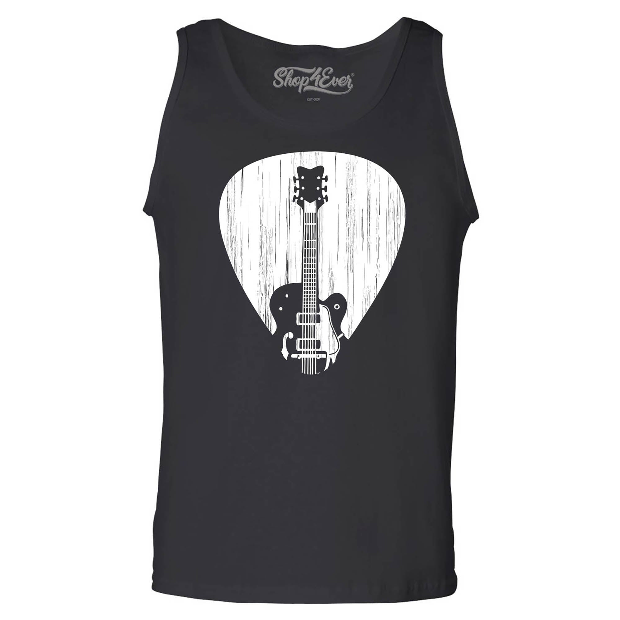 Electric Guitar Pick Musician Men's Tank Top
