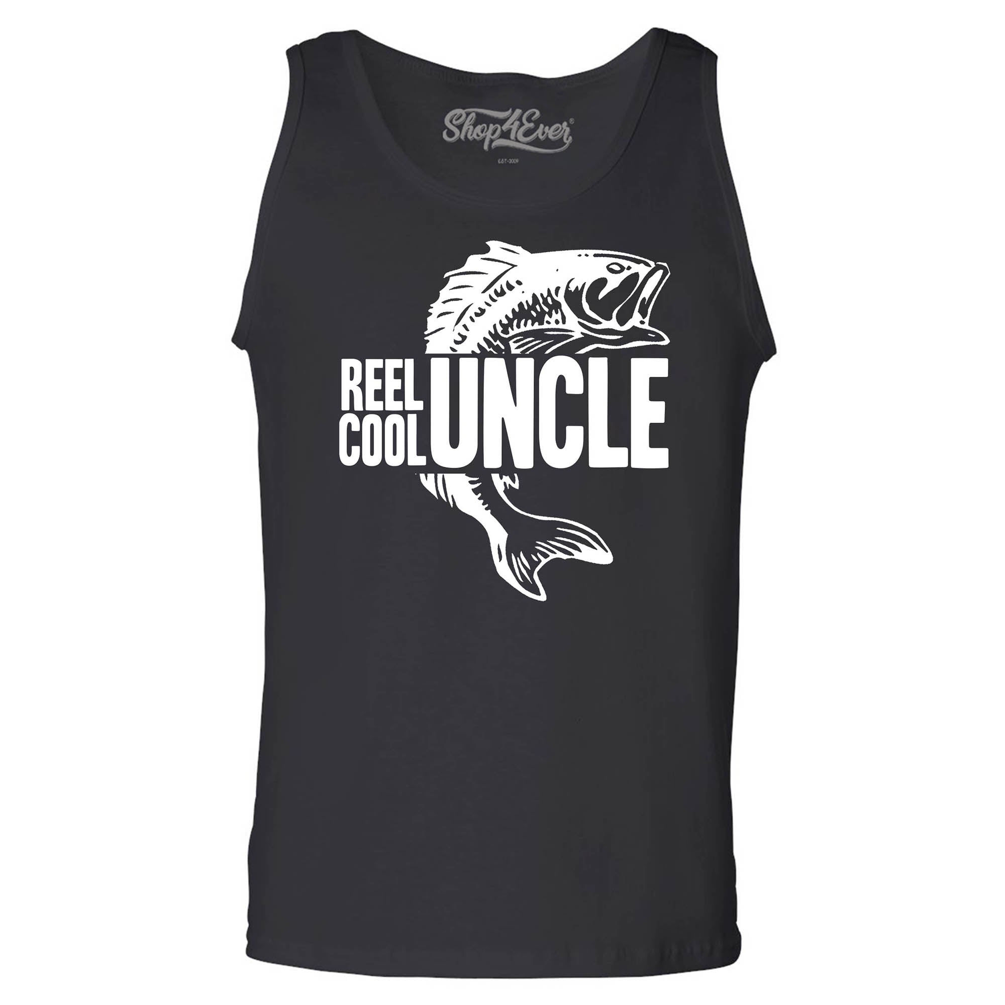 Reel Cool Uncle Fishing Lake Men's Tank Top