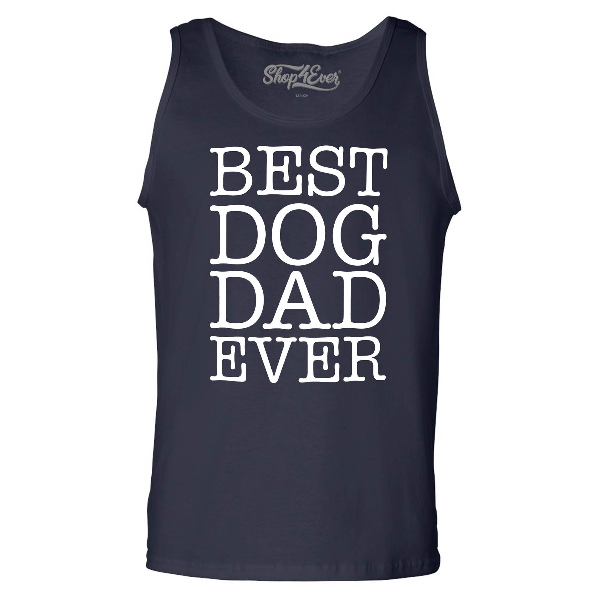Best Dog Dad Ever Men's Tank Top