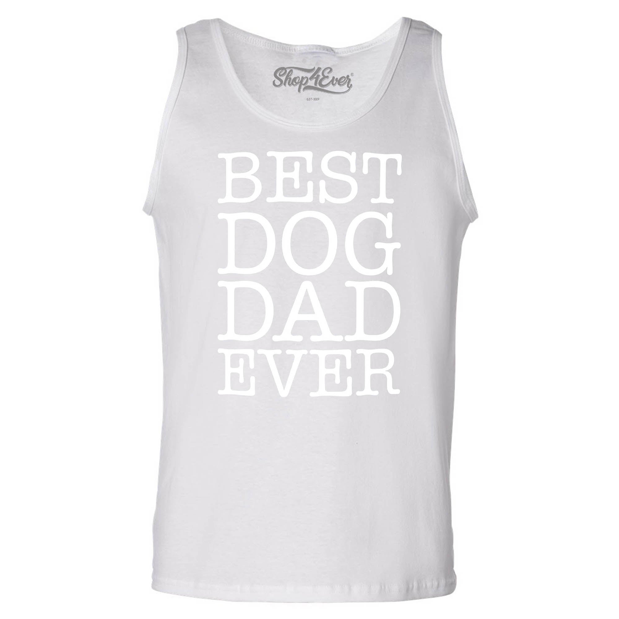 Best Dog Dad Ever Men's Tank Top