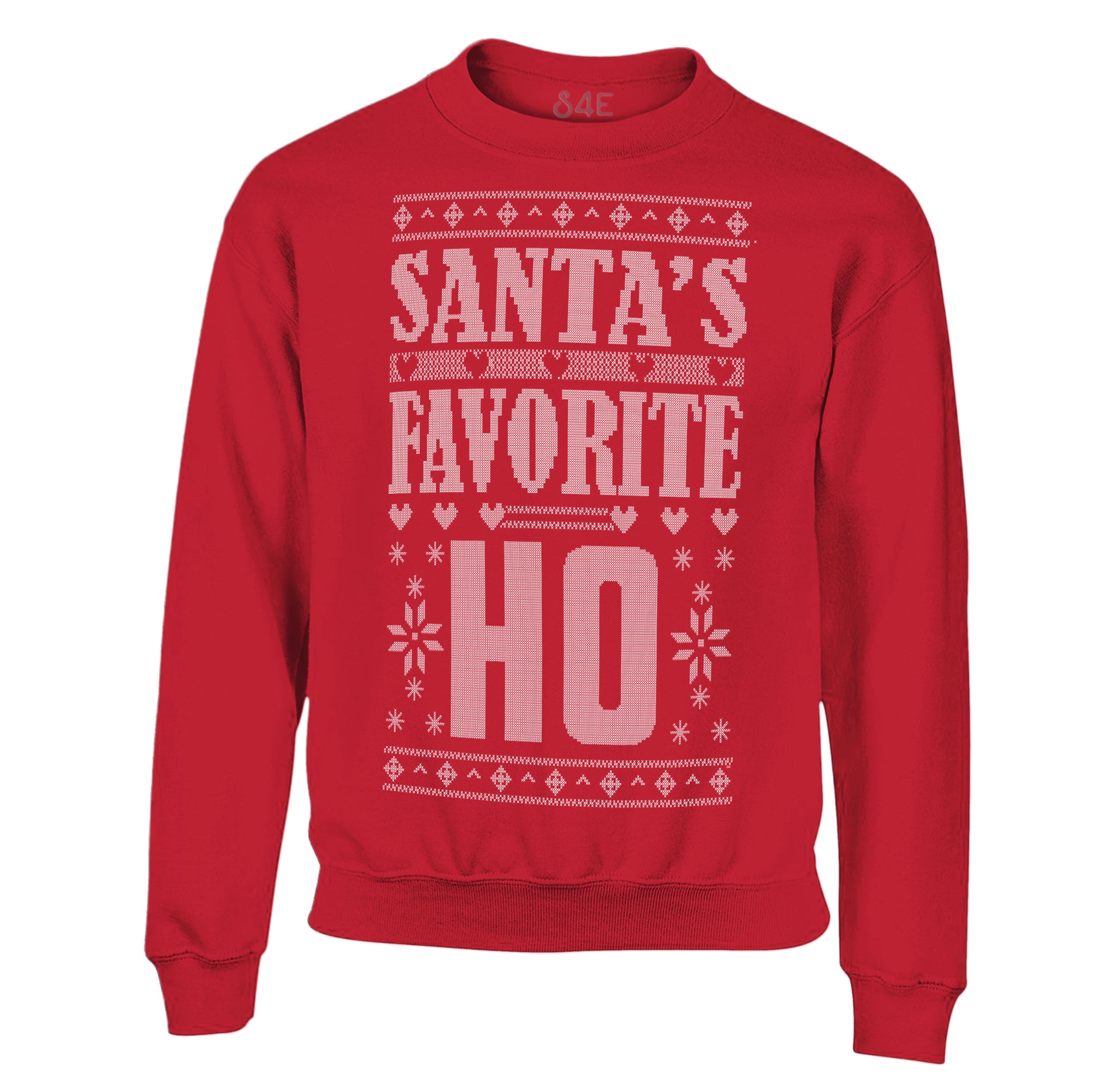 S4E® Santa's Favorite Ho Crewneck Sweatshirt