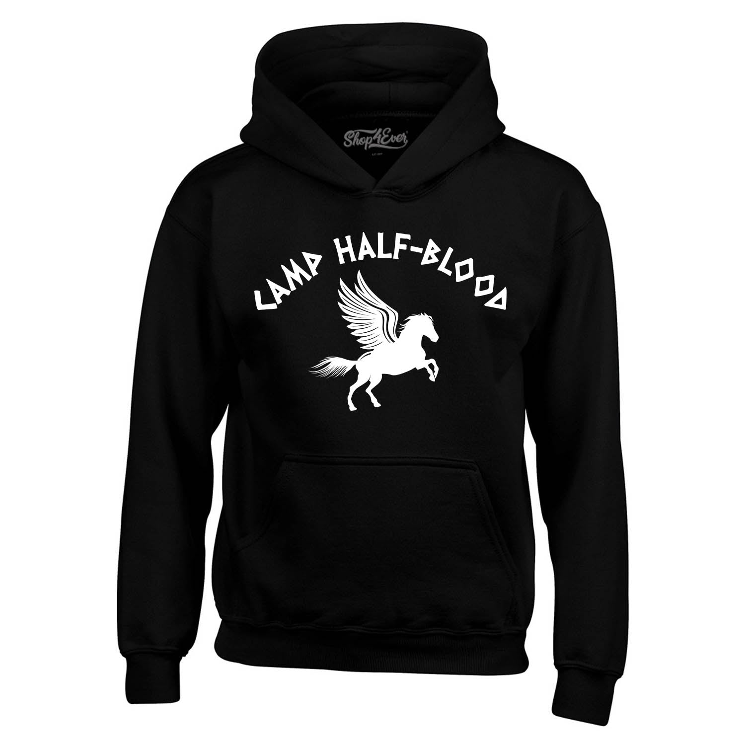 Camp Half Blood White Hoodie Demigod Hooded Sweatshirt