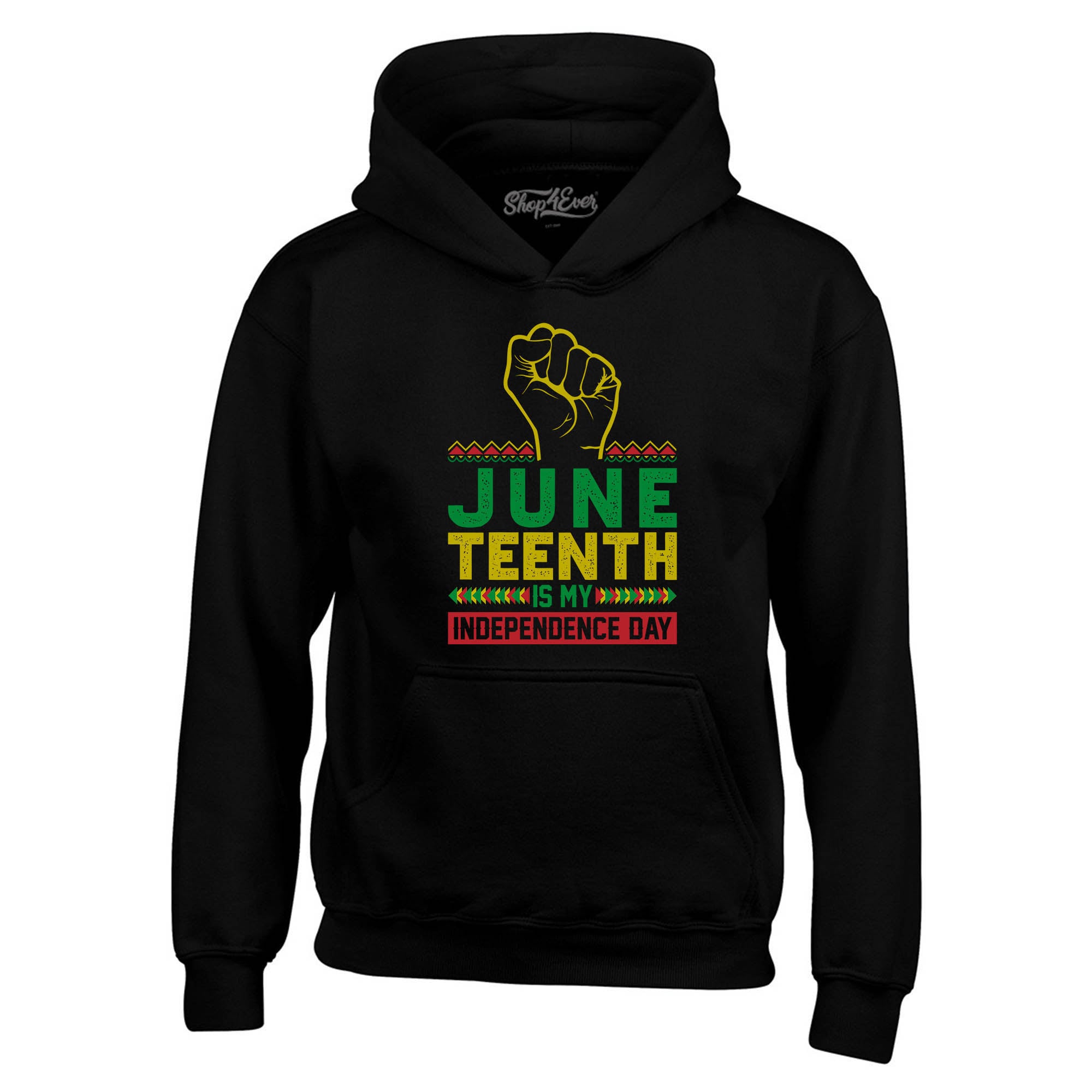 Juneteenth is My Independence Day June 19th 1865 Hoodie Sweatshirts