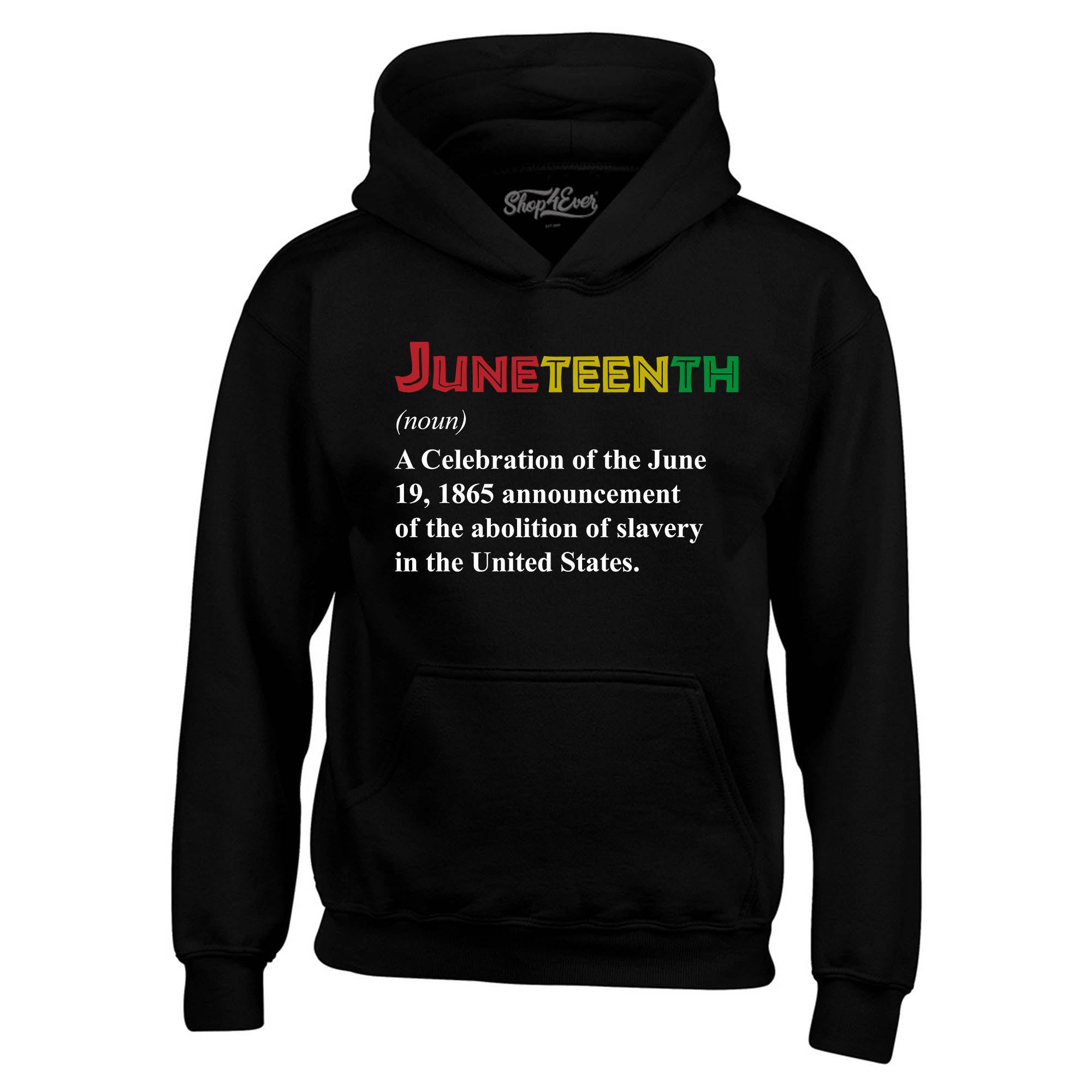 Juneteenth Definition June 19th 1865 Hoodie Sweatshirts
