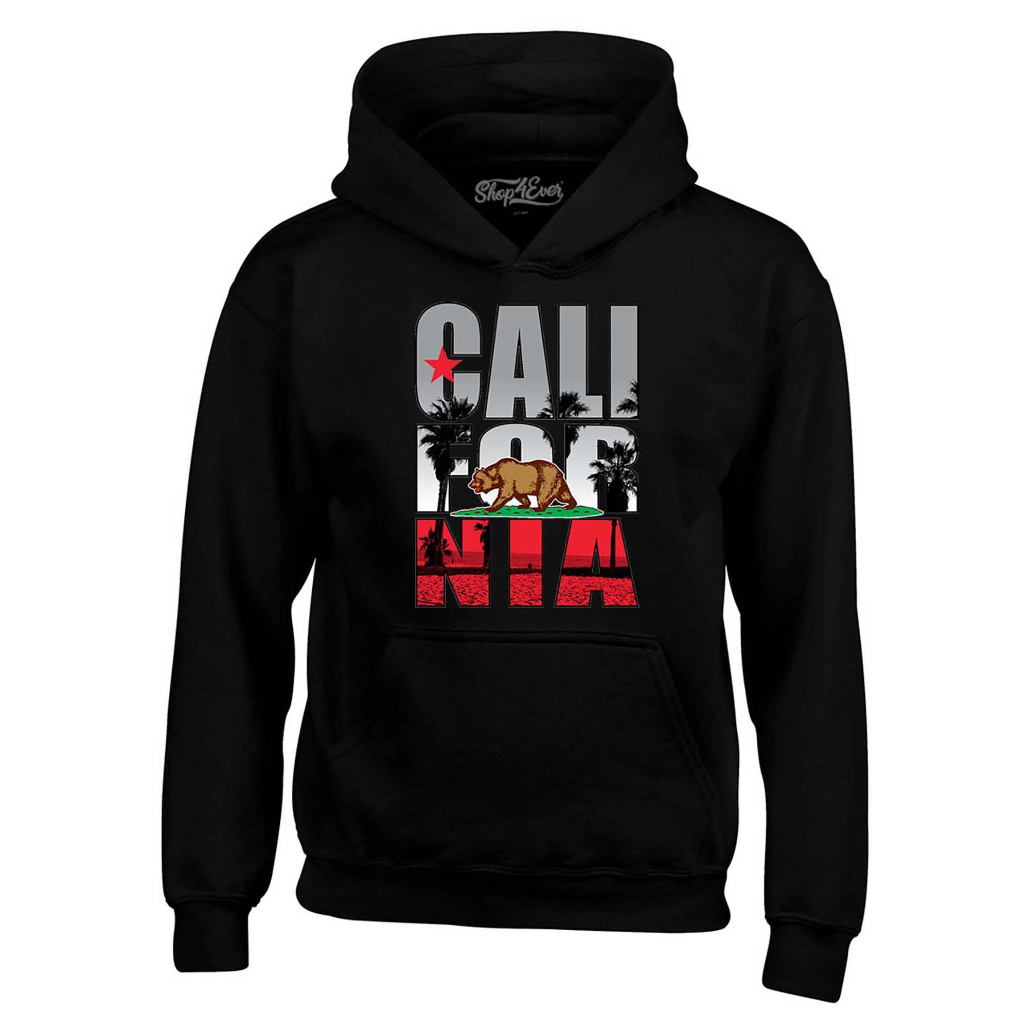 California Beach Palm Trees Unisex Hoodie California Sweatshirts