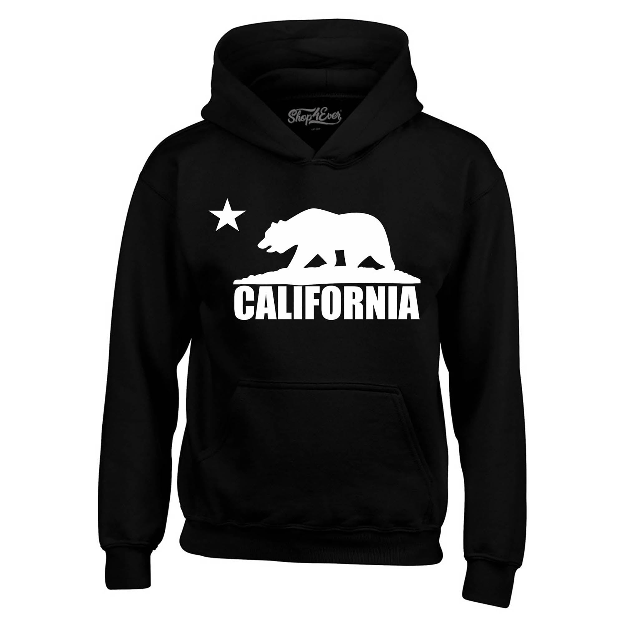 California White Bear Hoodies Republic of CA Sweatshirts