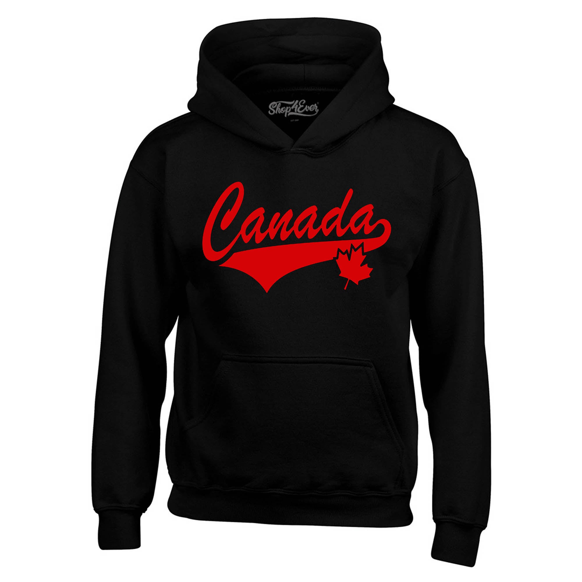 Canada Red Hoodie Sweatshirt
