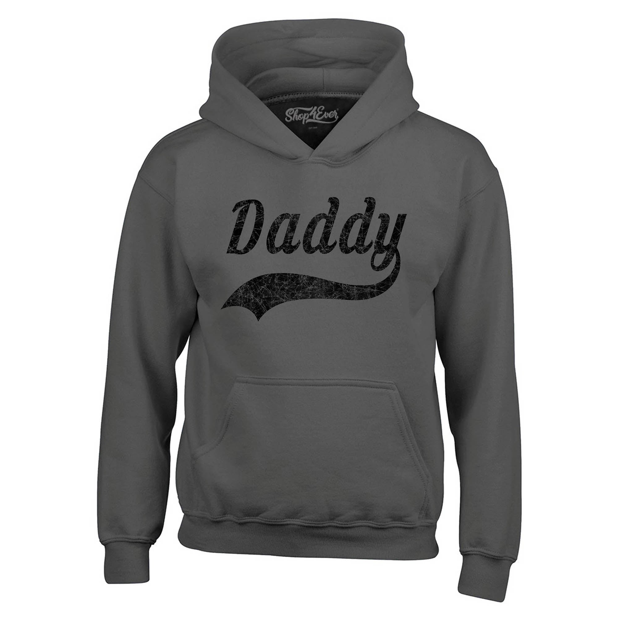 Daddy Black Classic Baseball Hoodie Sweatshirts