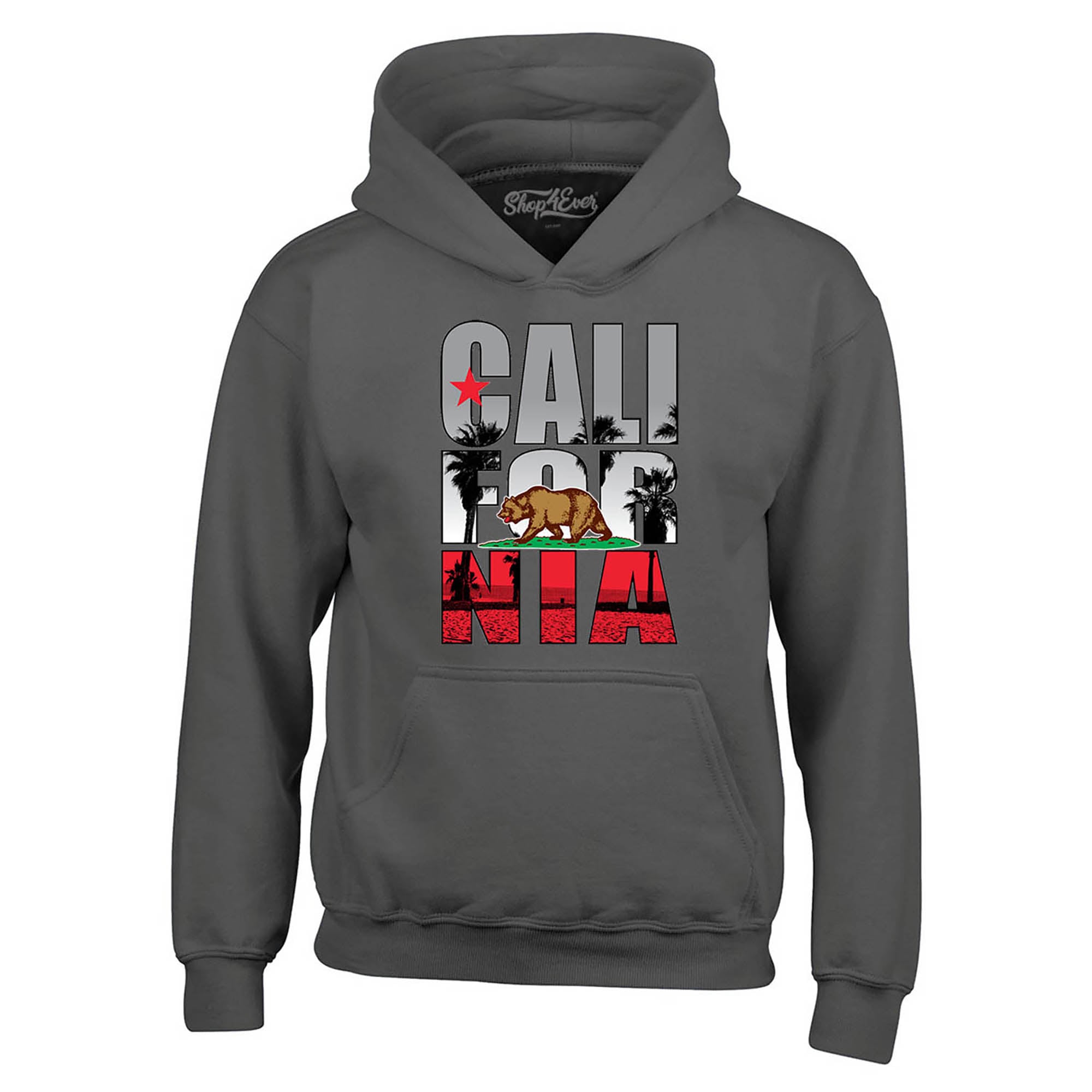 California Beach Palm Trees Unisex Hoodie California Sweatshirts