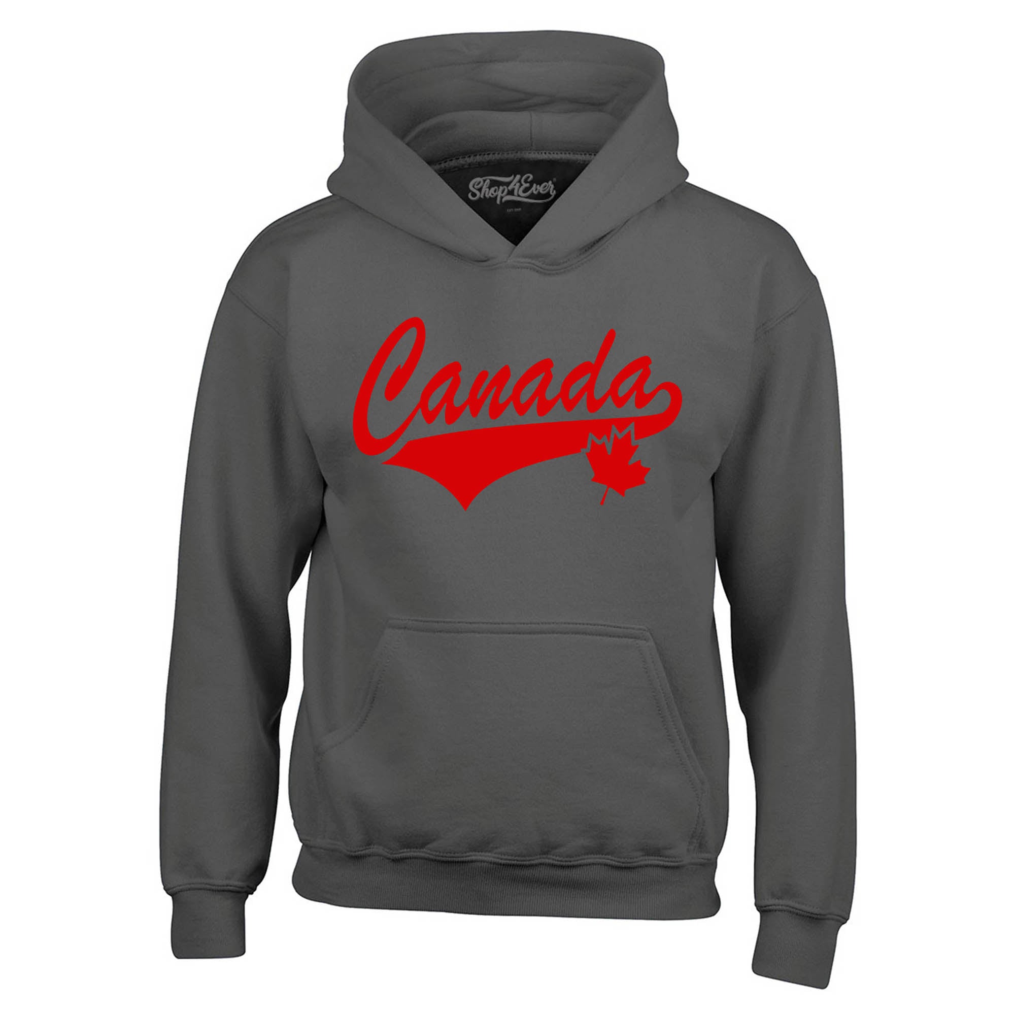 Canada Red Hoodie Sweatshirt