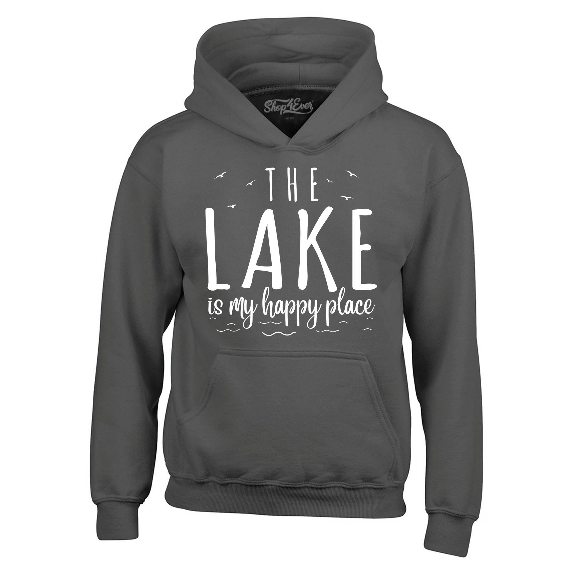 The Lake is My Happy Place Hoodie Sweatshirts