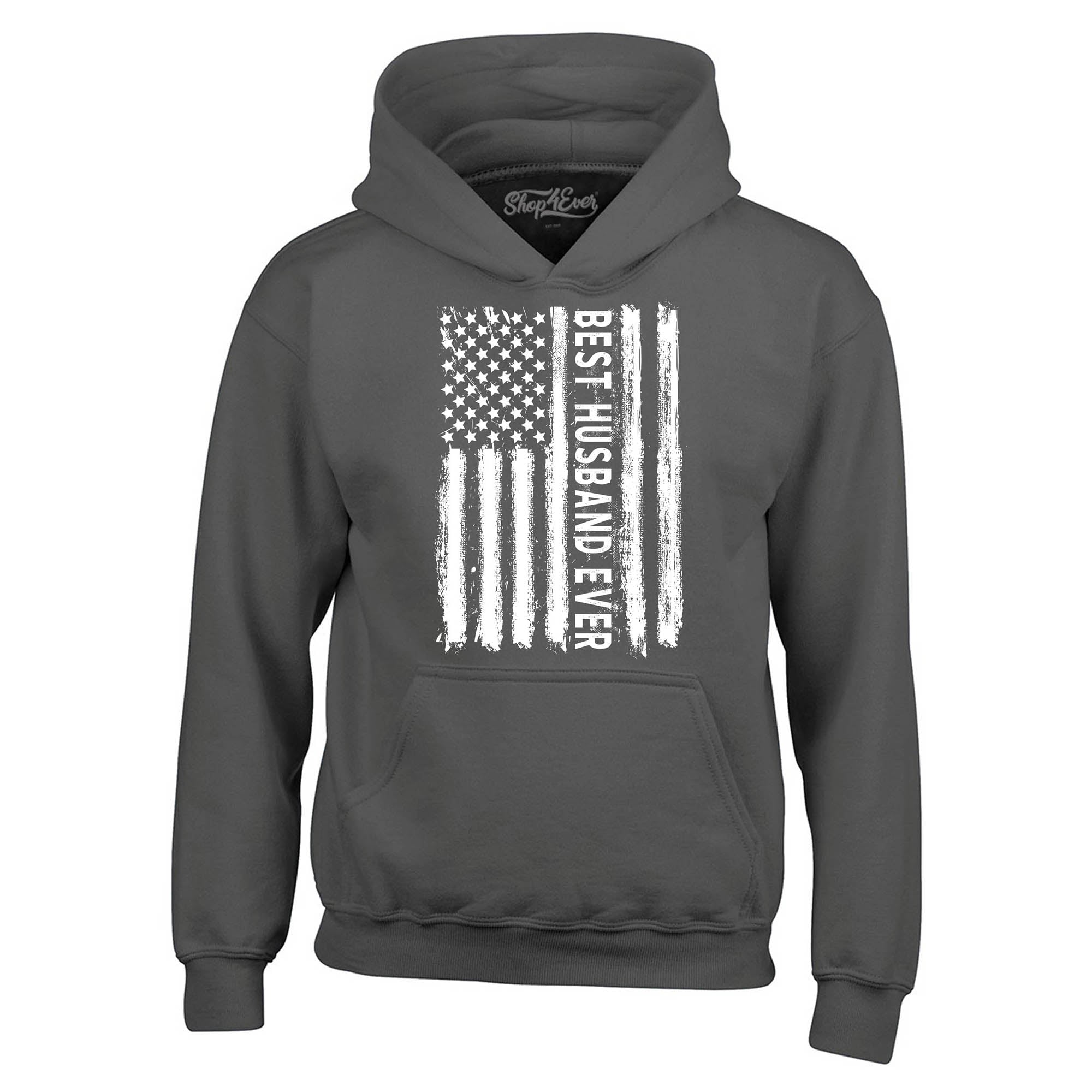 Best Husband Ever American Flag Patriotic Hoodie Sweatshirts