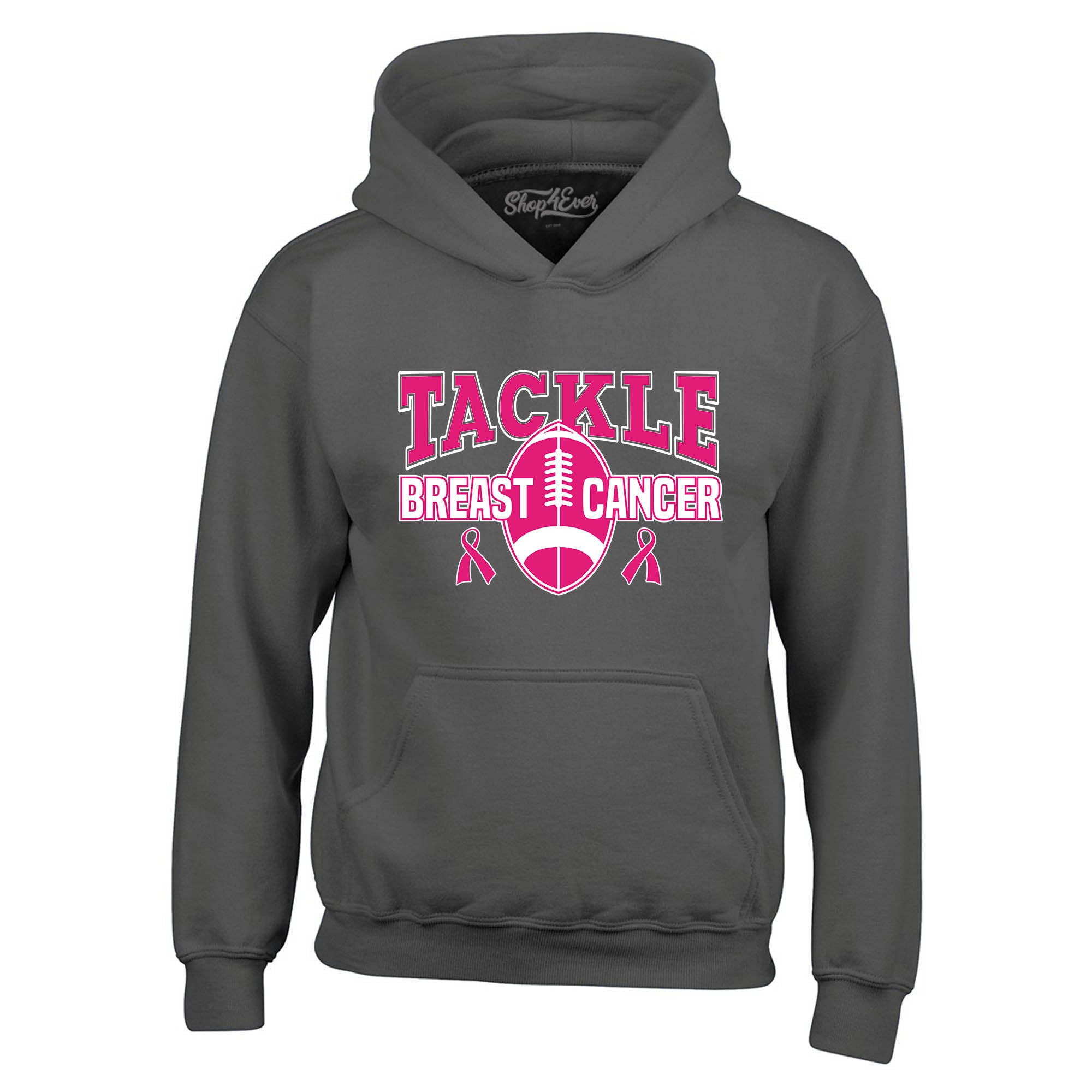 Tackle Breast Cancer Awareness Hoodie Sweatshirts