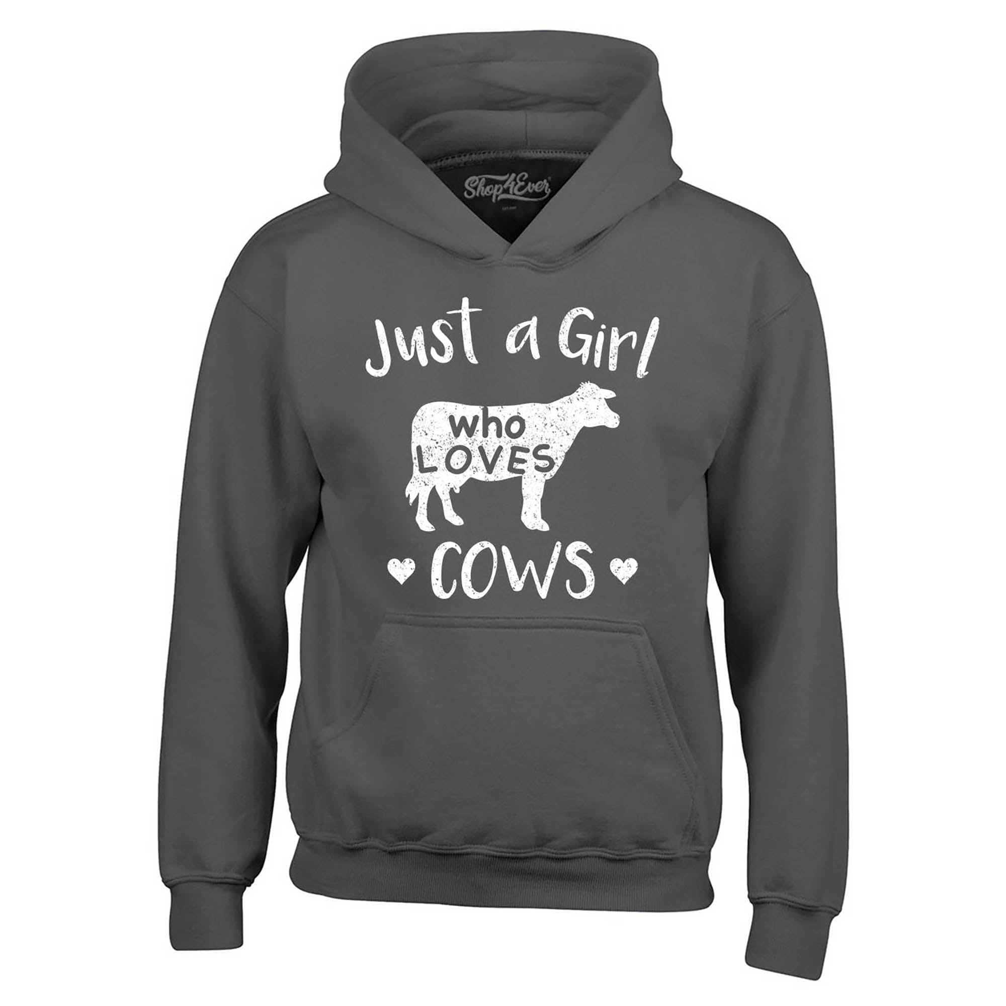 Just A Girl Who Loves Cows Hoodie Sweatshirts