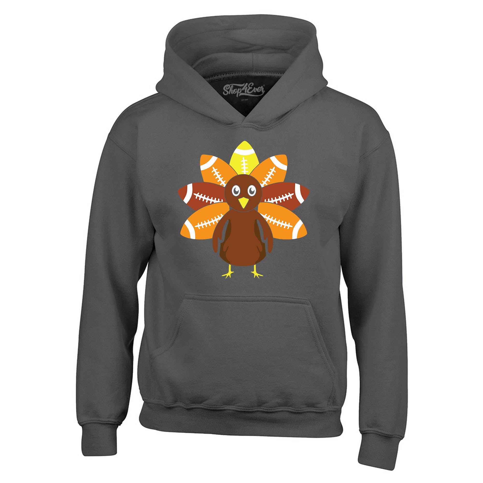 Football Turkey Thanksgiving Hoodie Sweatshirts