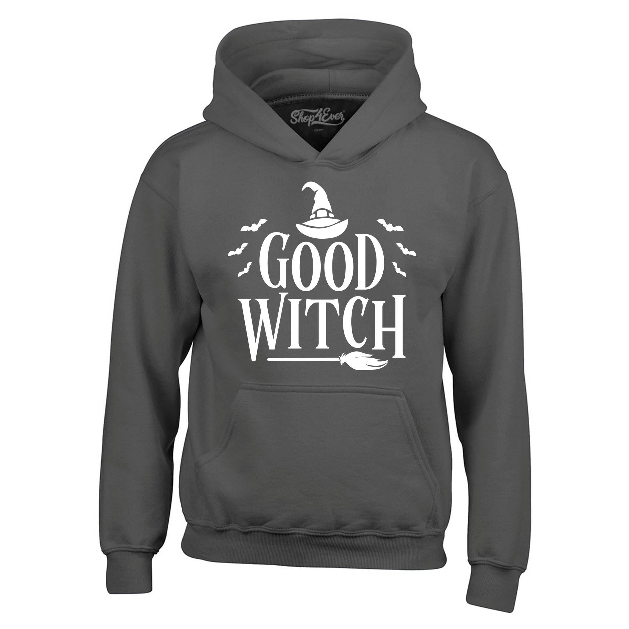 Good Witch ~ Bad Witch Matching Halloween Costumes Hoodie Sweatshirts