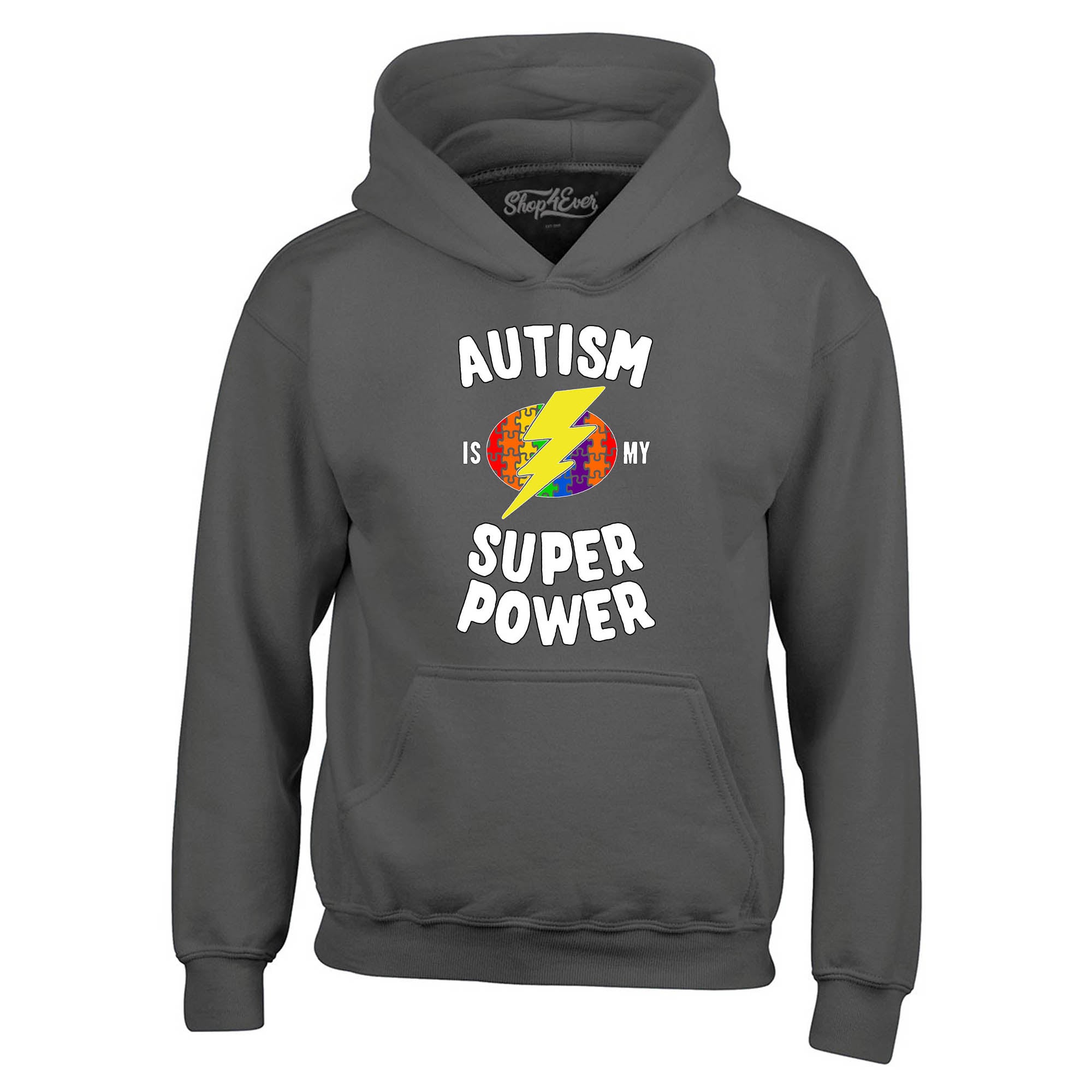 Autism is My Super Power Hoodies Autism Awareness Sweatshirts