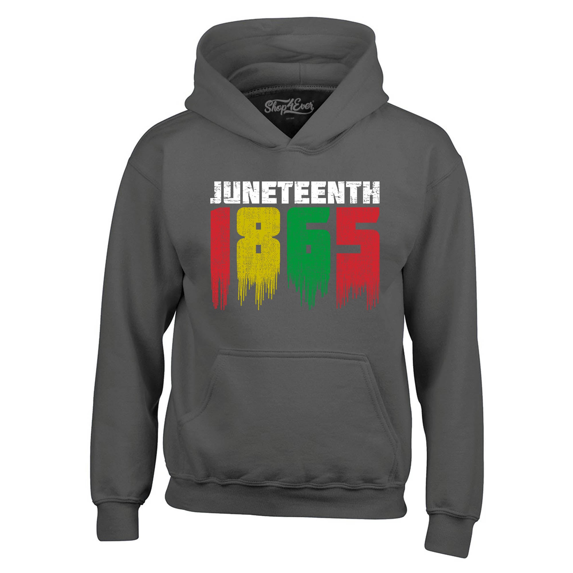 Juneteenth 1865 Dripping June 19th Hoodie Sweatshirts