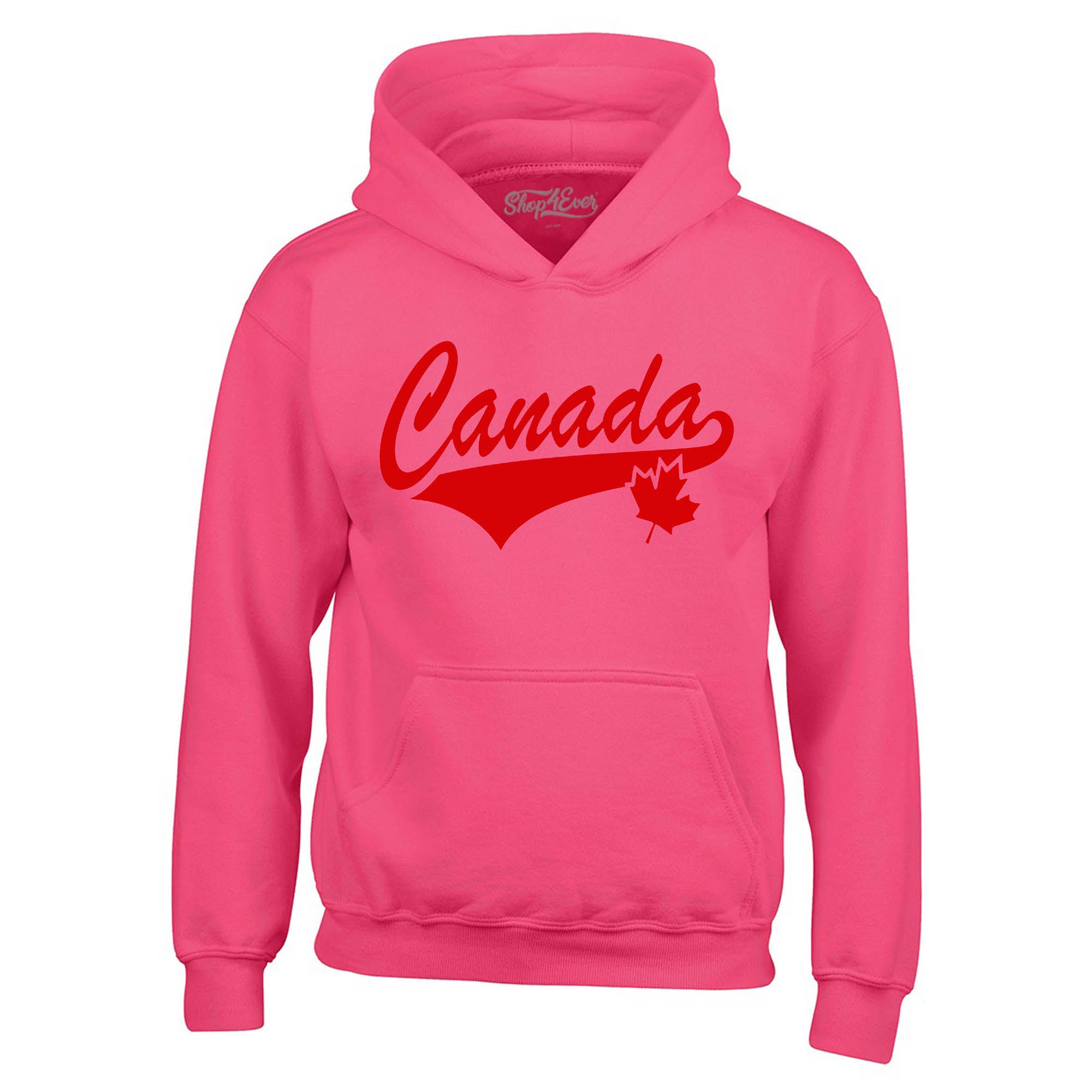 Canada Red Hoodie Sweatshirt