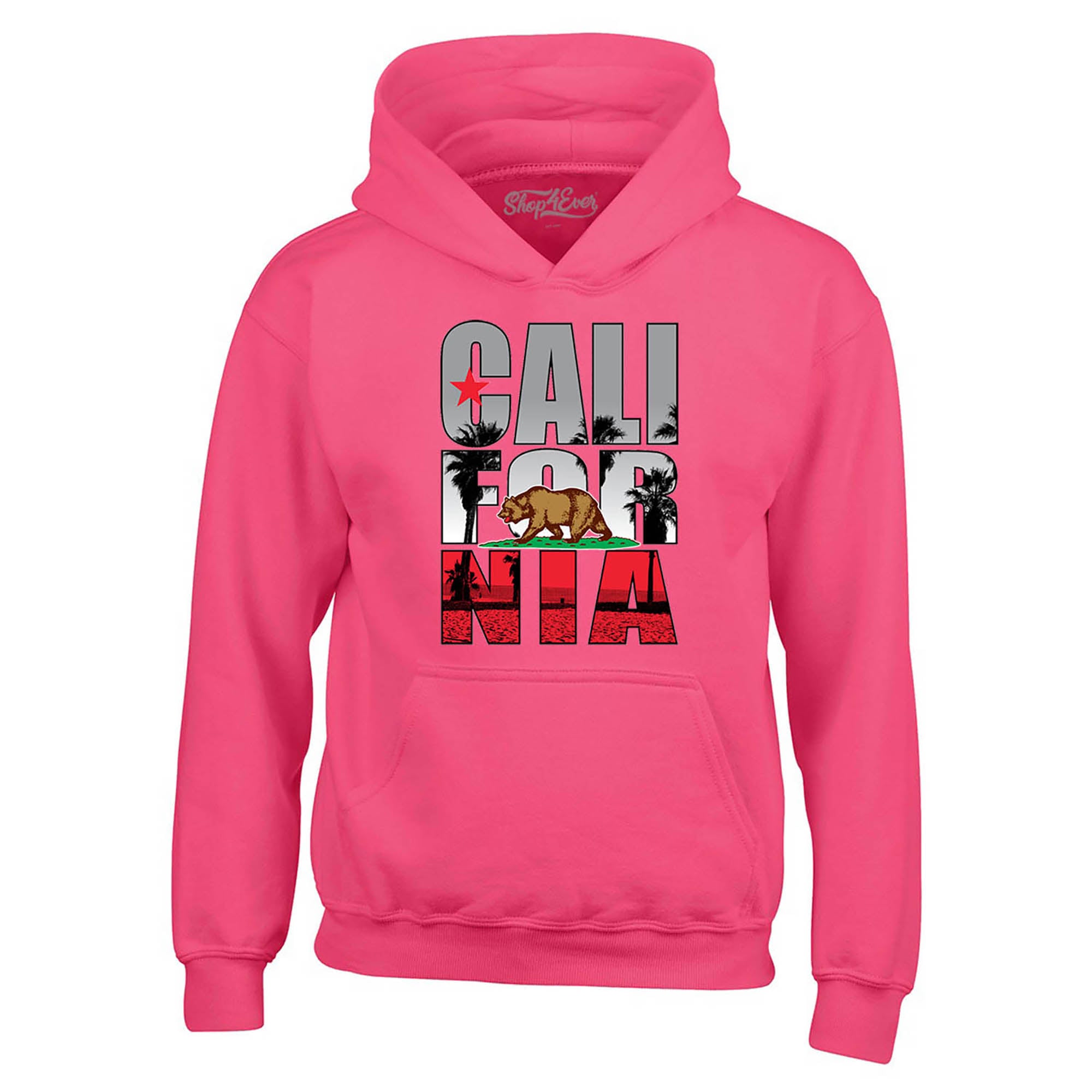 California Beach Palm Trees Unisex Hoodie California Sweatshirts