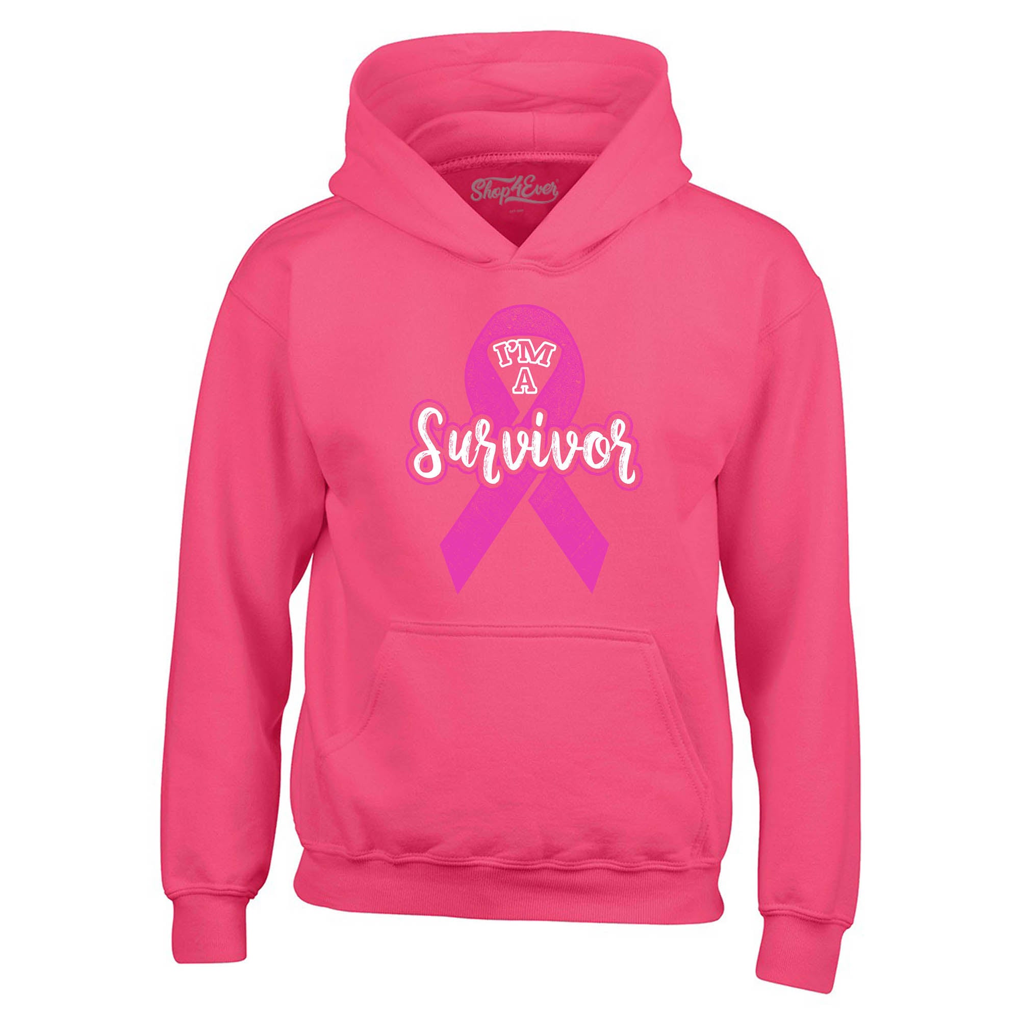 I'm A Survivor Breast Cancer Awareness Hoodie Sweatshirts