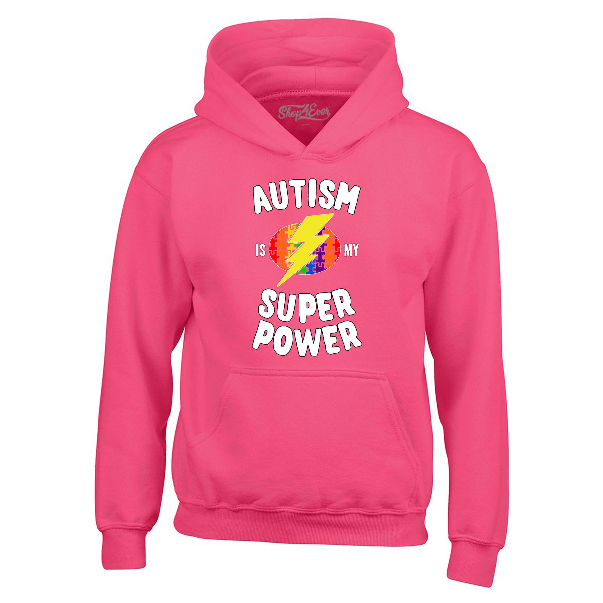 Autism is My Super Power Hoodies Autism Awareness Sweatshirts