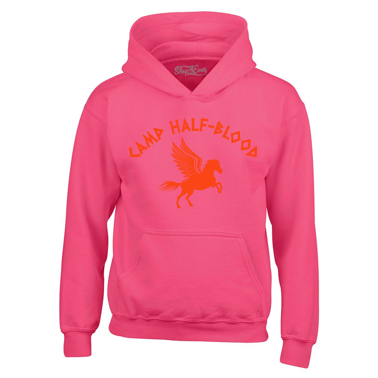 Camp Half Blood Orange Hoodie Demigod Hooded Sweatshirt