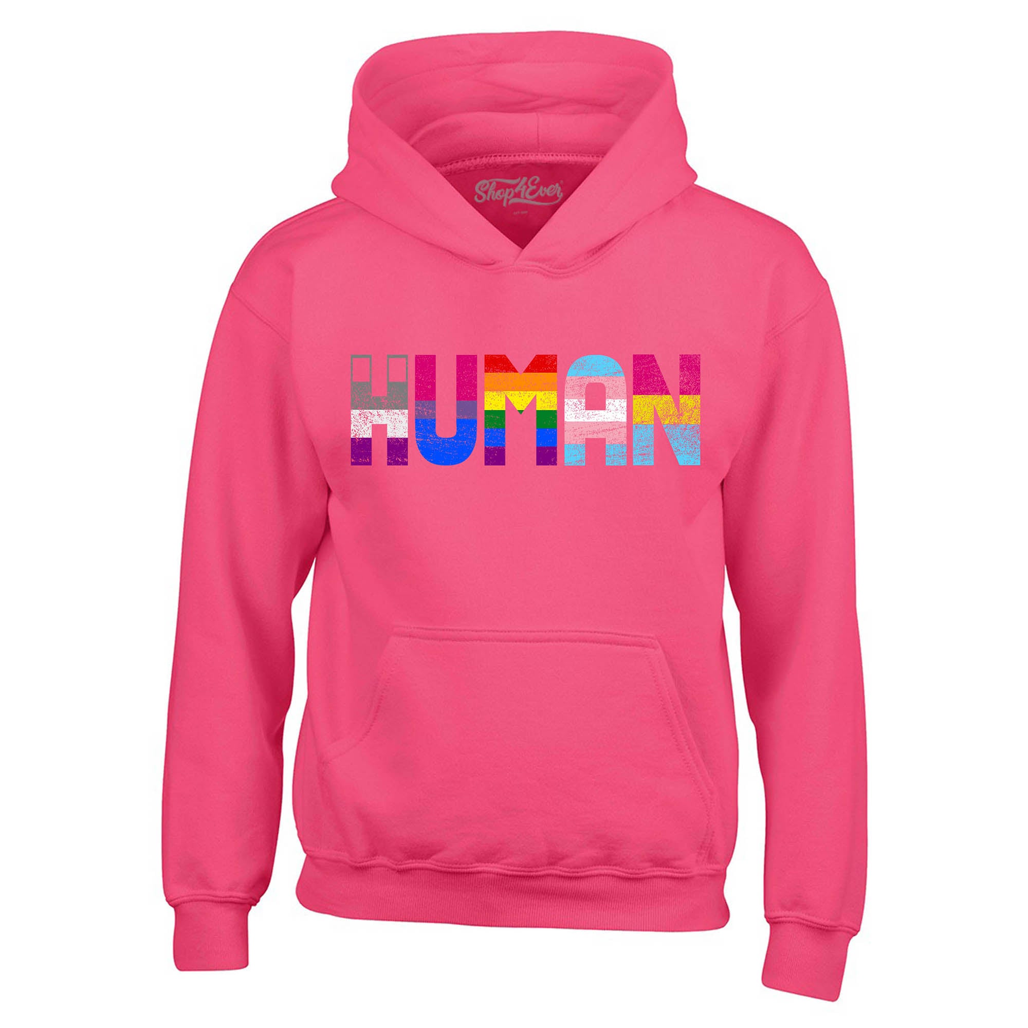 Human Pride Flags Hoodie Sweatshirts