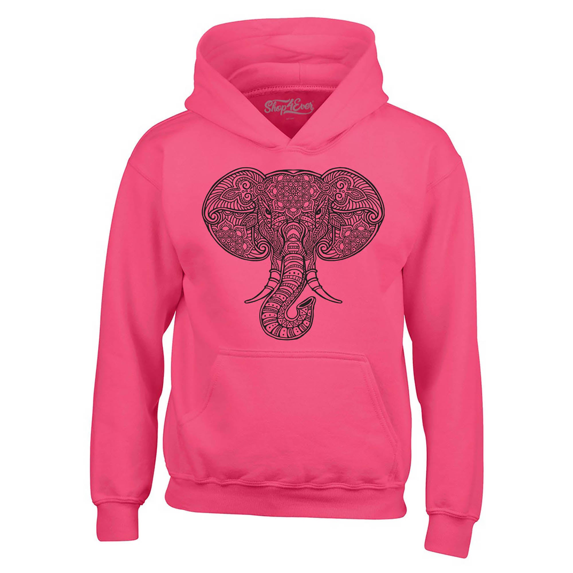 Mandala Elephant Hoodie Sweatshirts