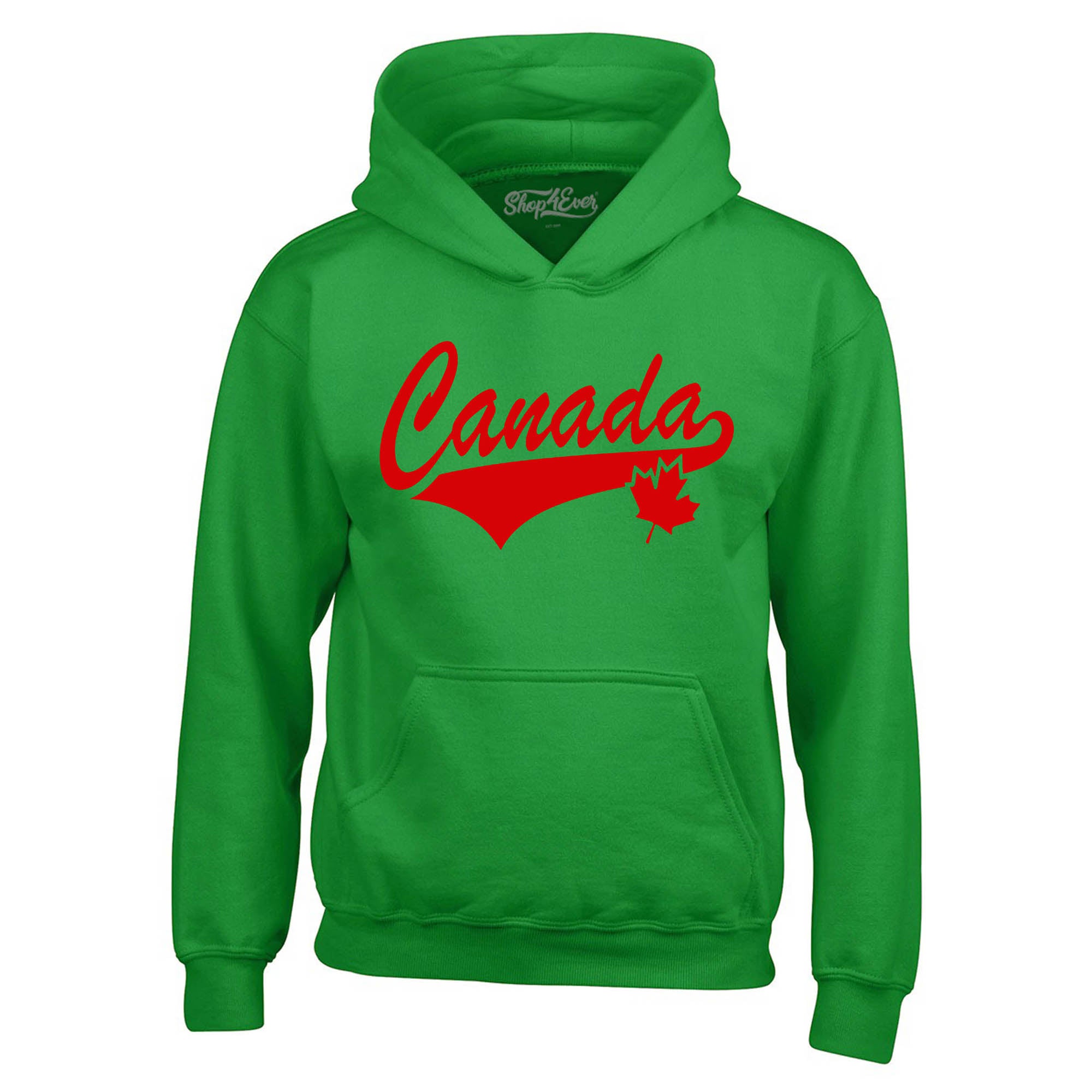 Canada Red Hoodie Sweatshirt