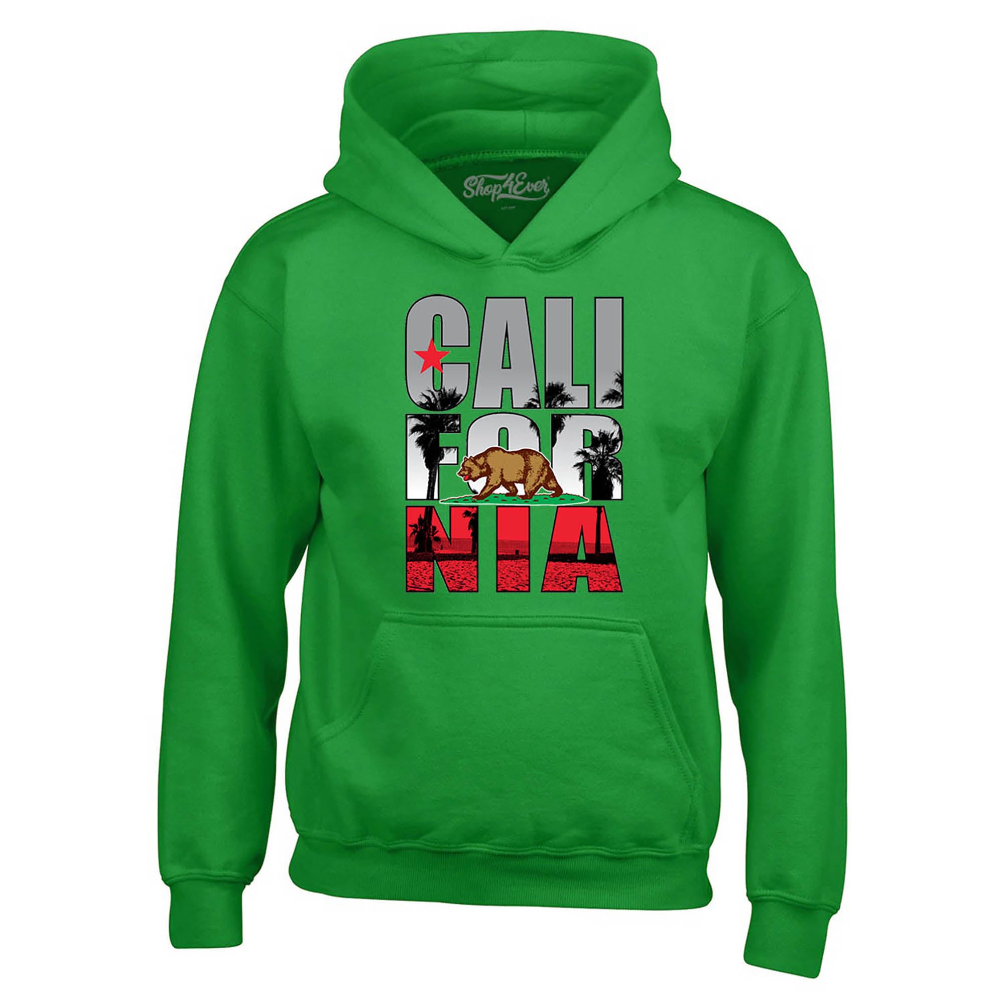 California Beach Palm Trees Unisex Hoodie California Sweatshirts