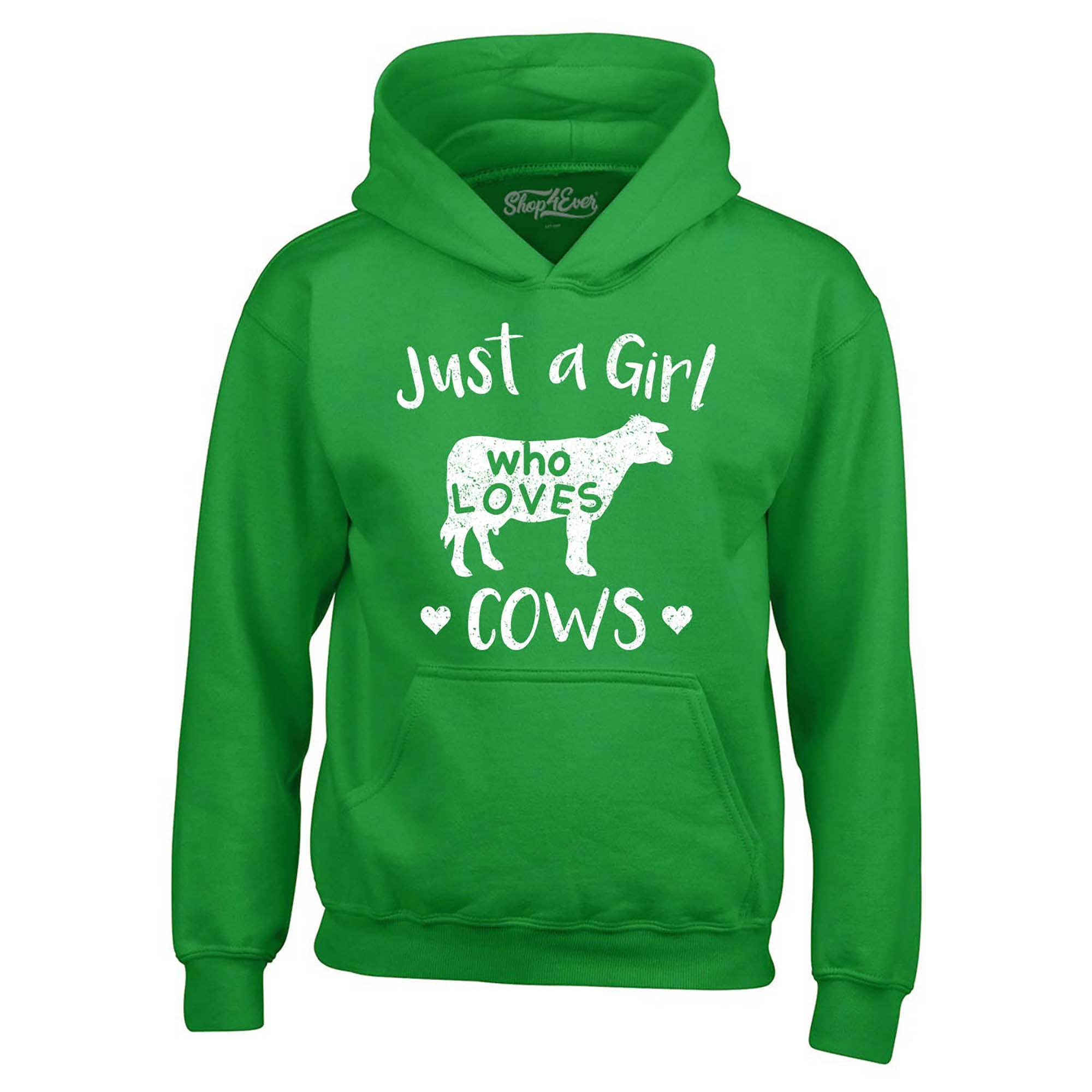 Just A Girl Who Loves Cows Hoodie Sweatshirts