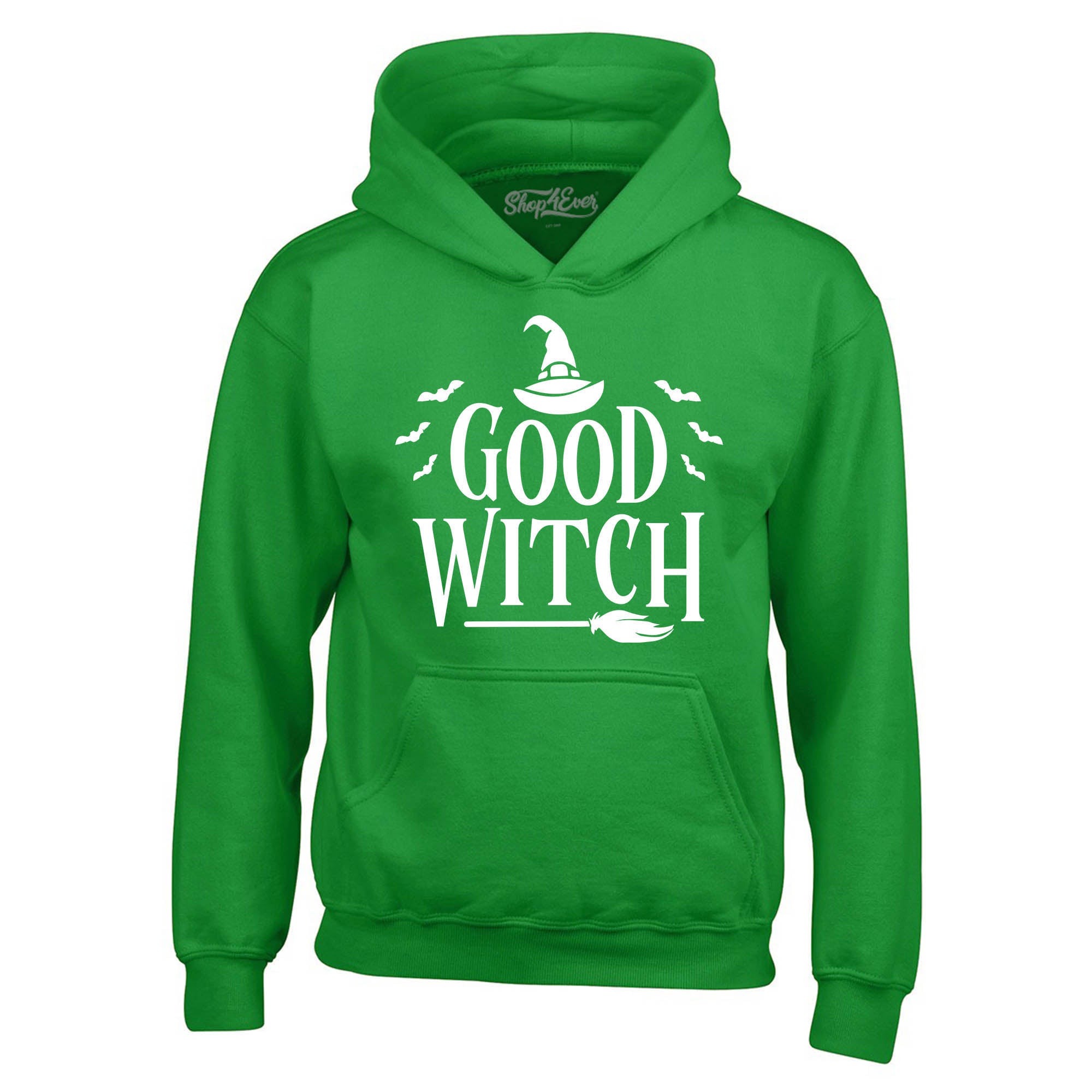 Good Witch ~ Bad Witch Matching Halloween Costumes Hoodie Sweatshirts