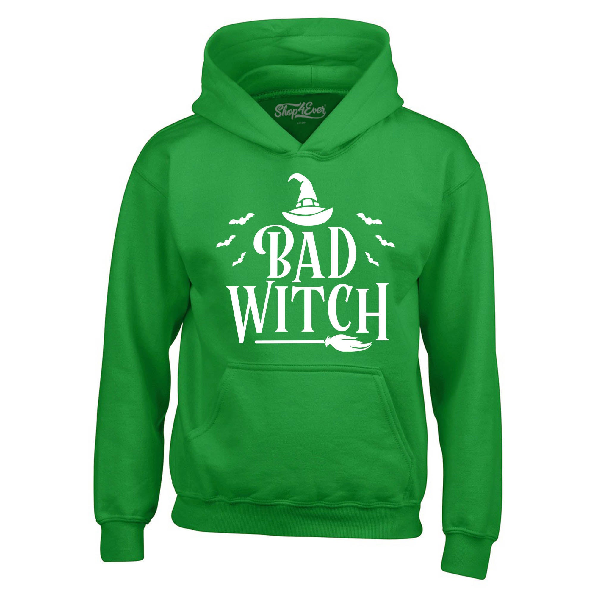 Good Witch ~ Bad Witch Matching Halloween Costumes Hoodie Sweatshirts