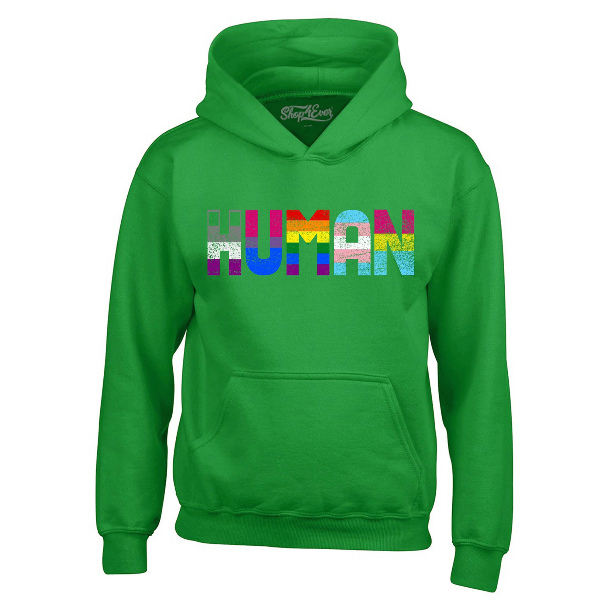 Human Pride Flags Hoodie Sweatshirts
