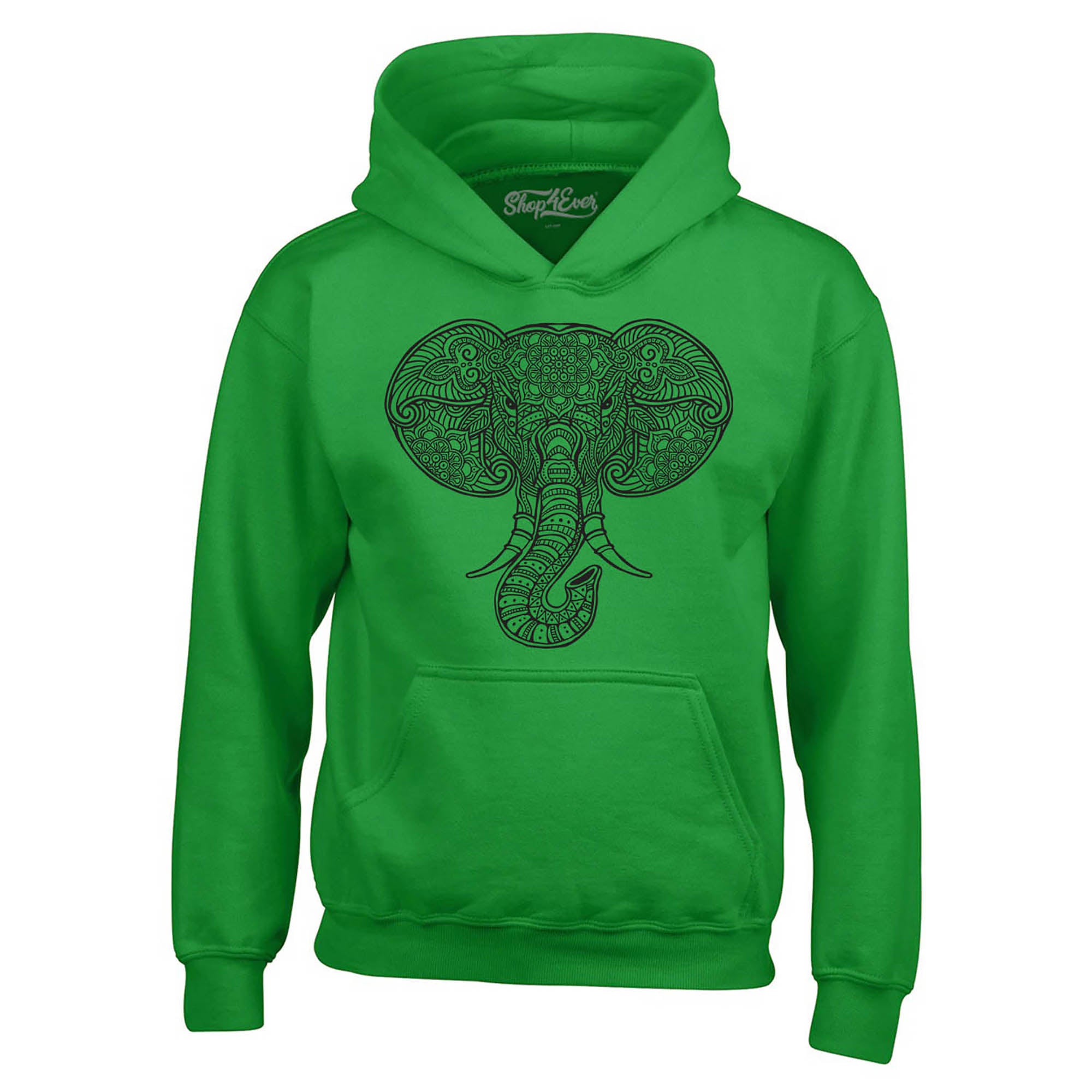 Mandala Elephant Hoodie Sweatshirts