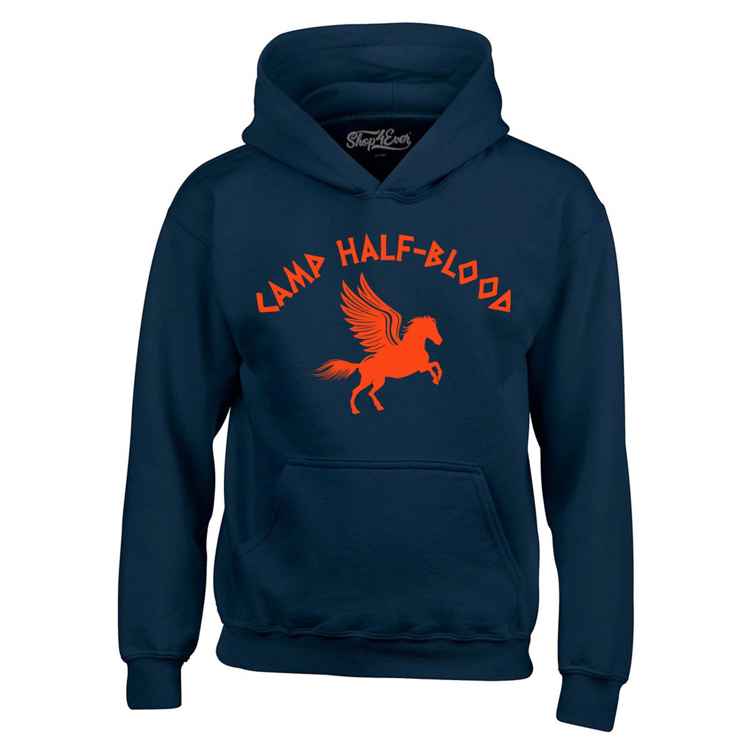 Camp Half Blood Orange Hoodie Demigod Hooded Sweatshirt