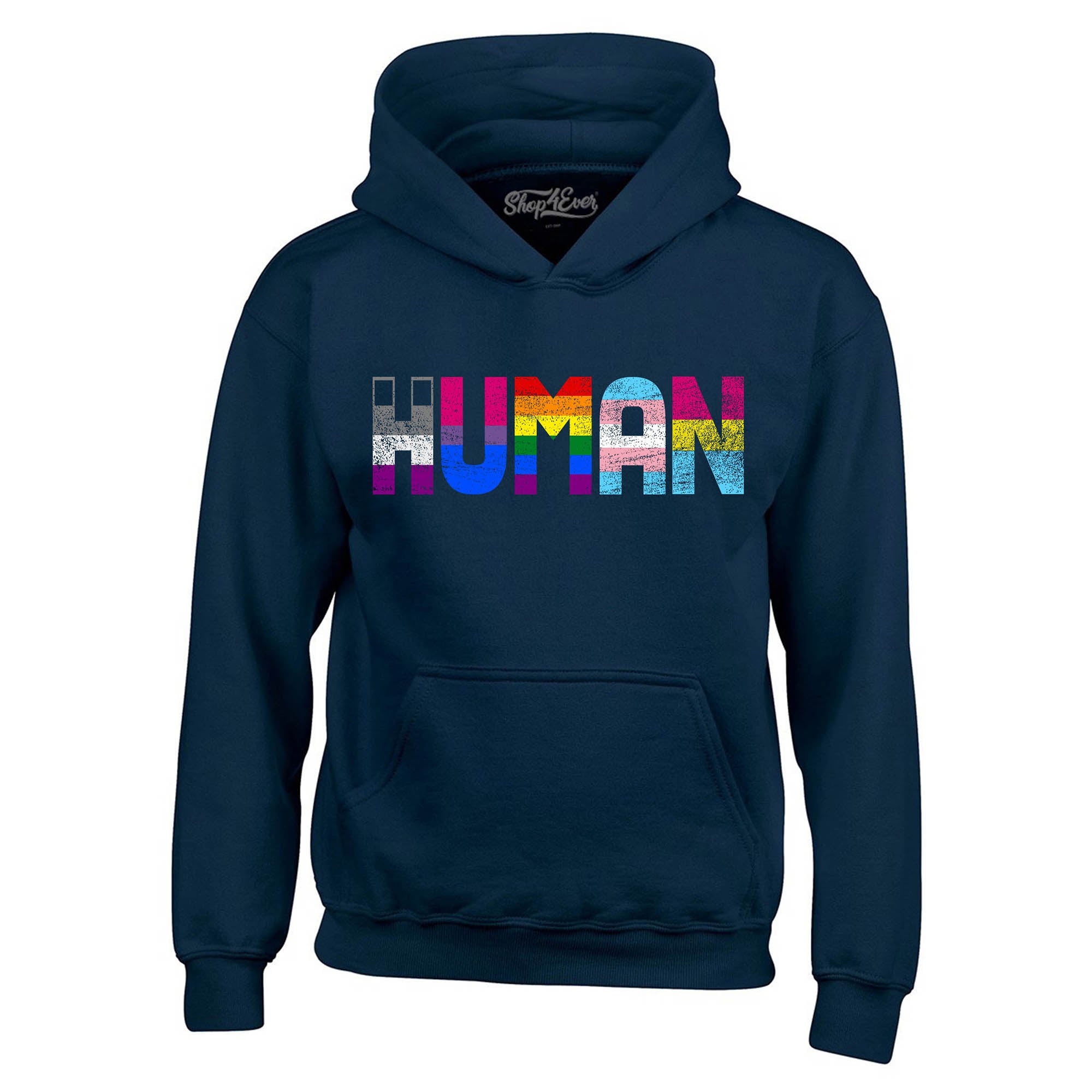 Human Pride Flags Hoodie Sweatshirts