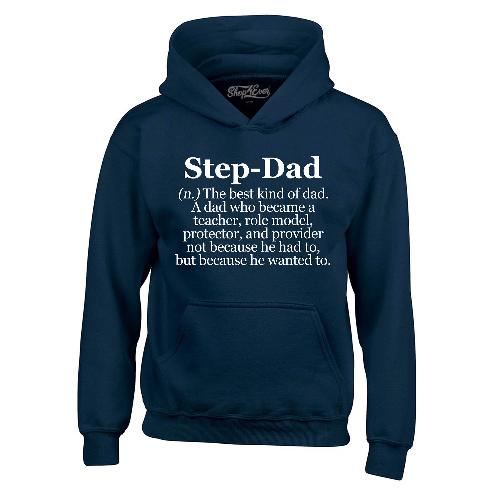 Step-Dad Definition Bonus Dad Hoodie Sweatshirts