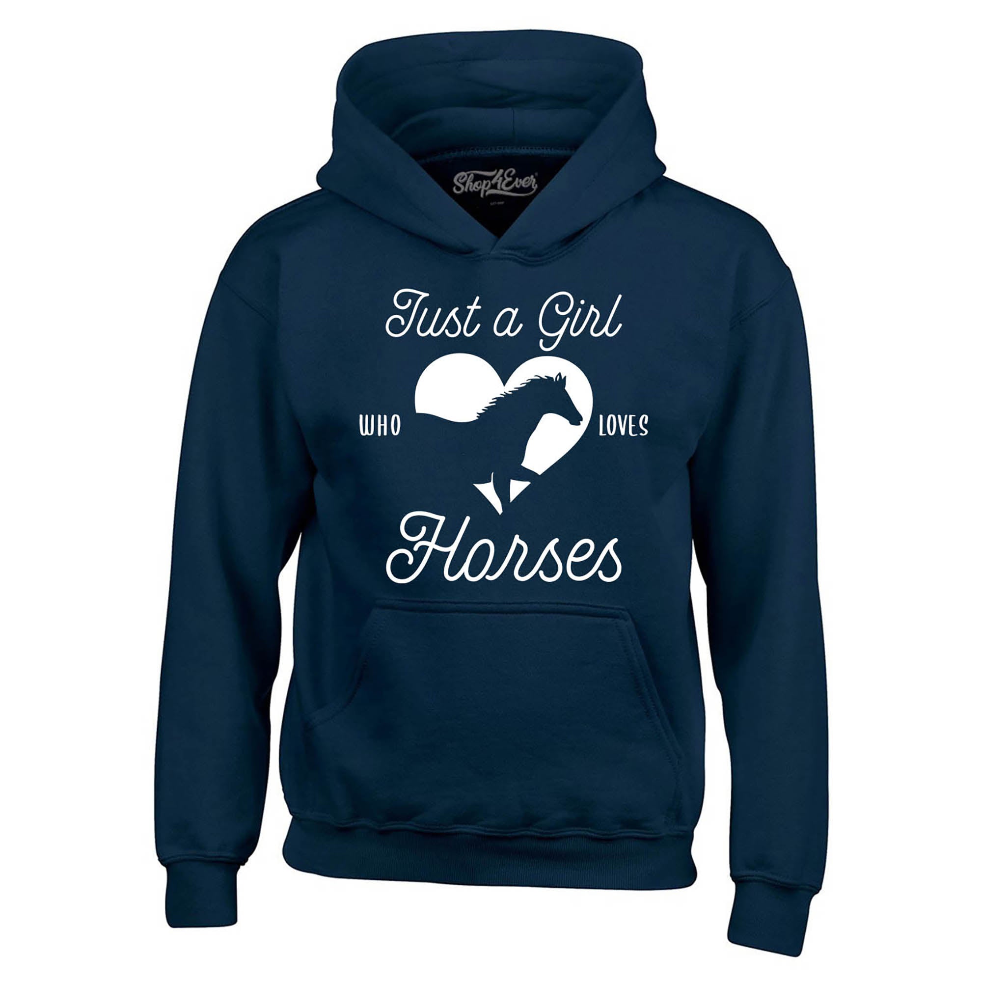 Just A Girl Who Loves Horses Hoodie Sweatshirts