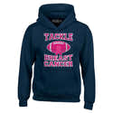 Sweat à Capuche Rose Cancer Du Sein – Octobre Rose – Femme, Unisexe – Polaire Douce – Message De Soutien – Taille Oversized - 1