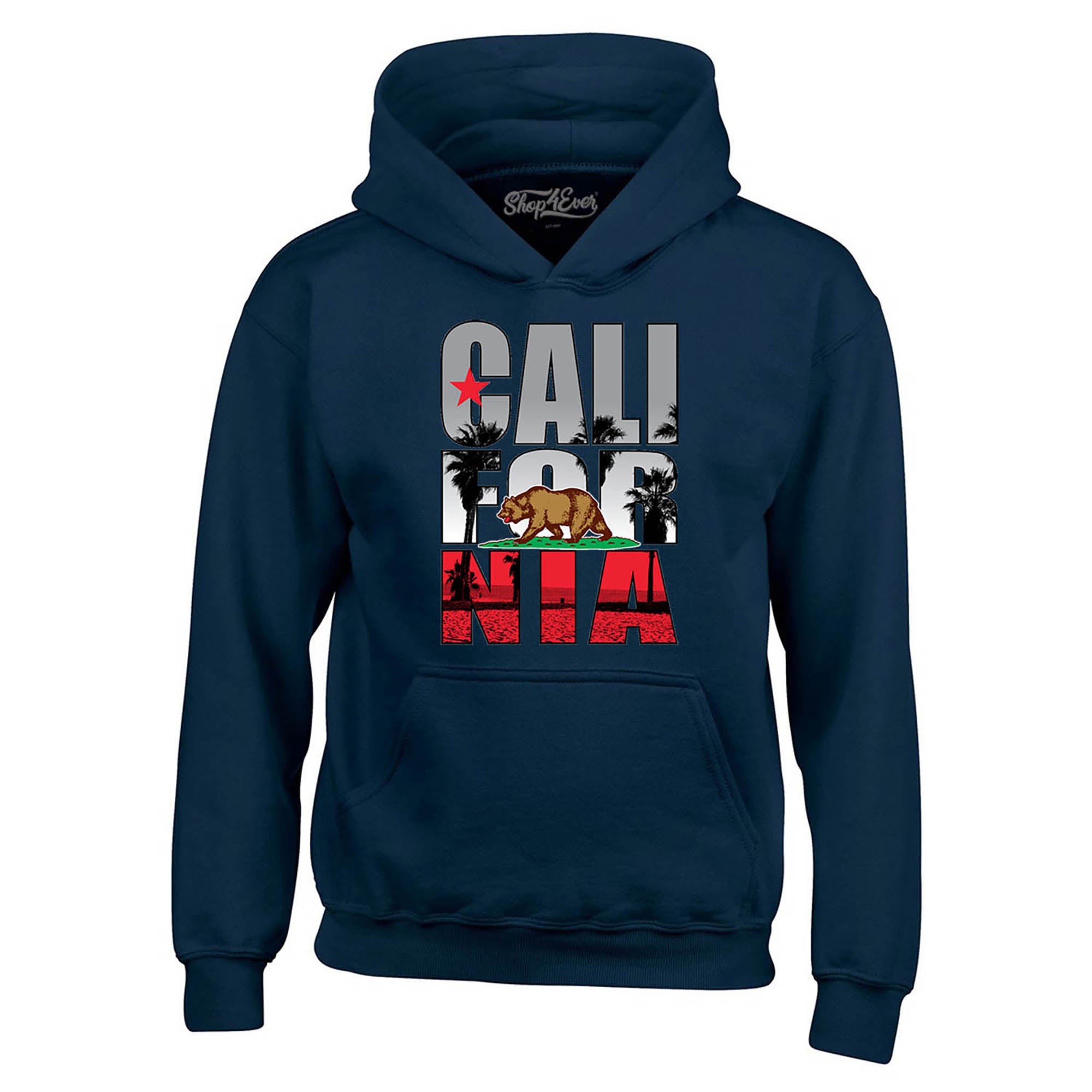 California Beach Palm Trees Unisex Hoodie California Sweatshirts