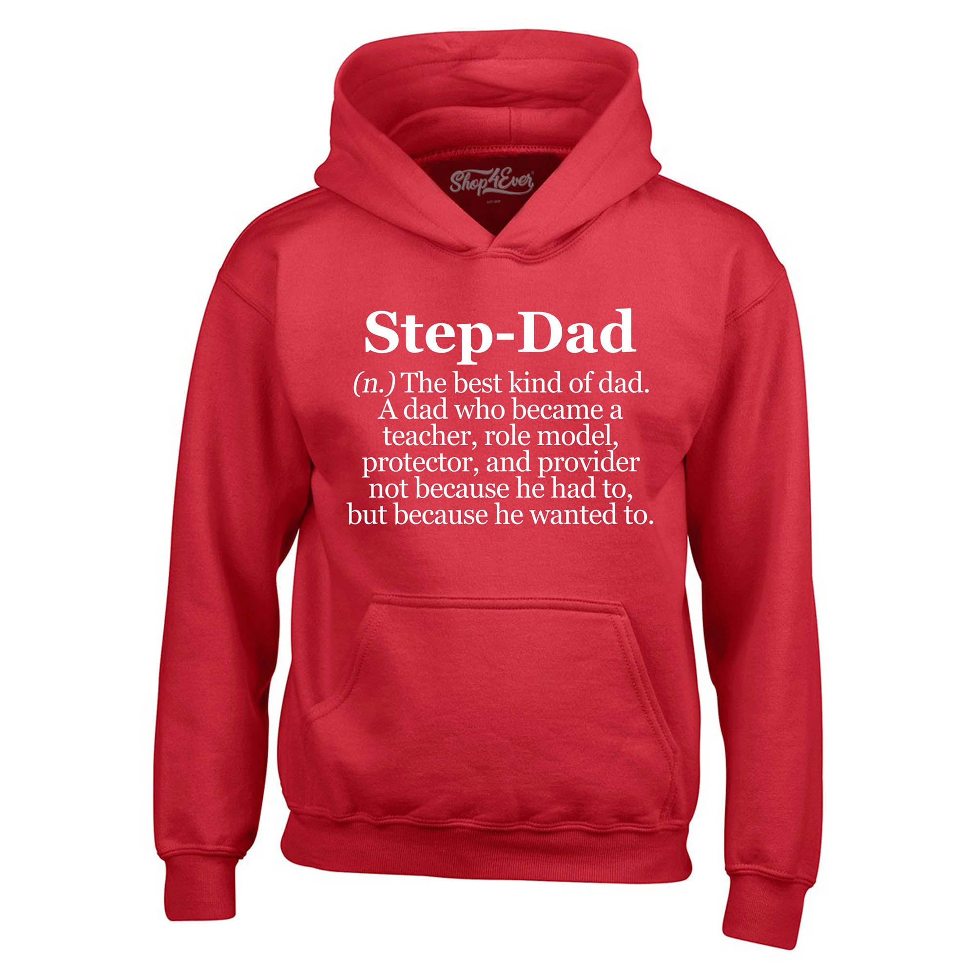 Step-Dad Definition Bonus Dad Hoodie Sweatshirts