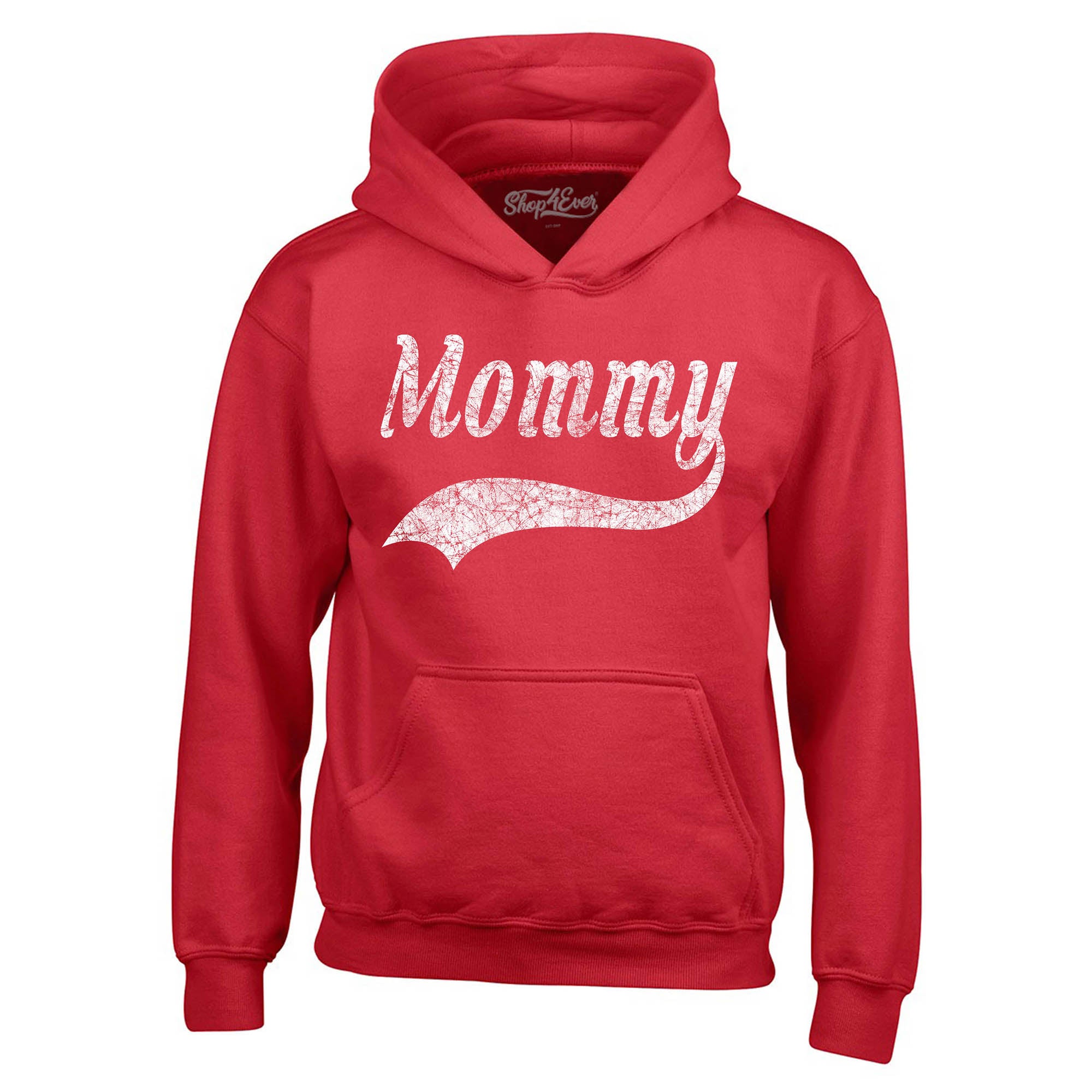 Mommy Classic Baseball Hoodie Sweatshirts
