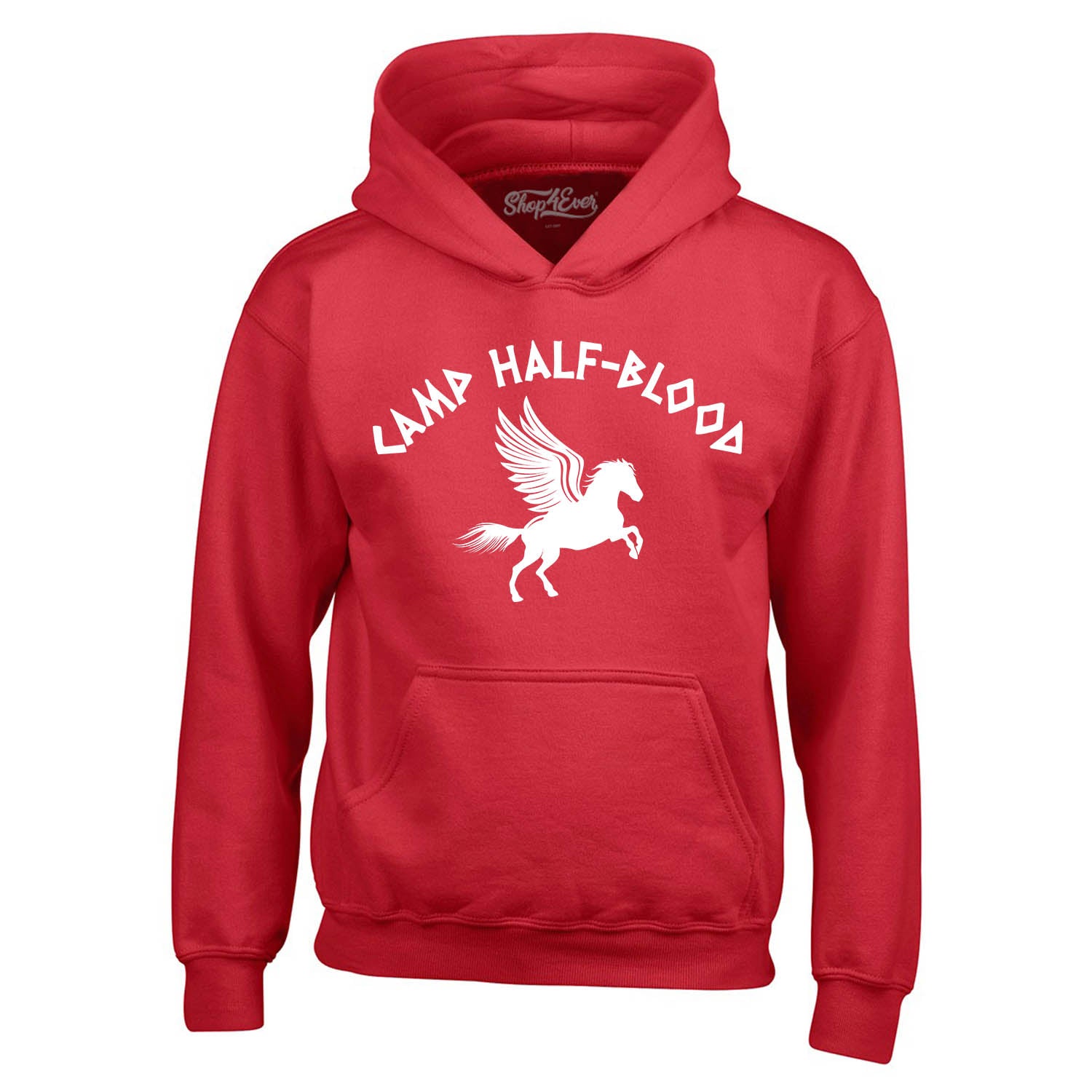 Camp Half Blood White Hoodie Demigod Hooded Sweatshirt