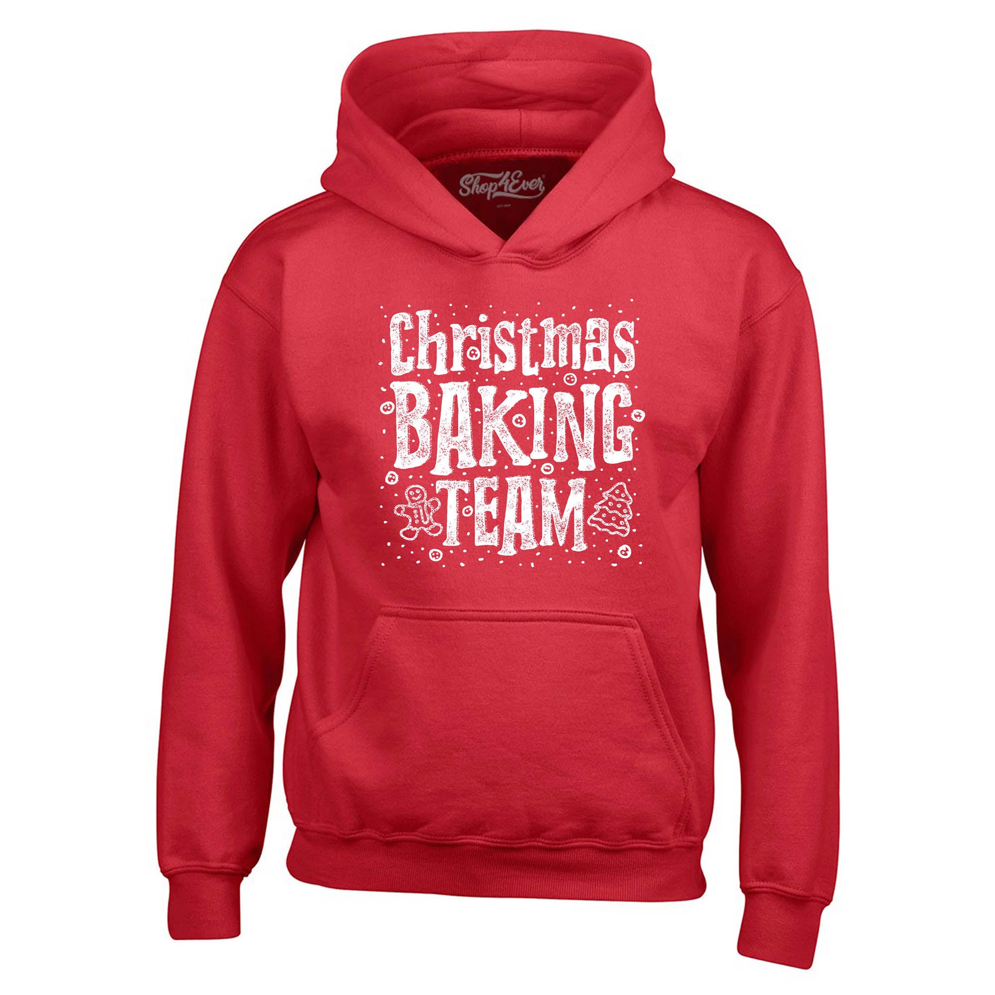 Christmas Baking Team Holiday Cookie Hoodie Sweatshirts
